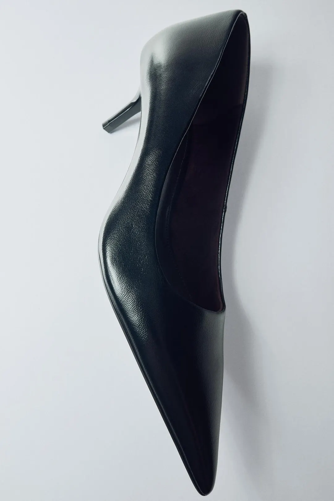 Кожаные туфли на каблуке, Zara