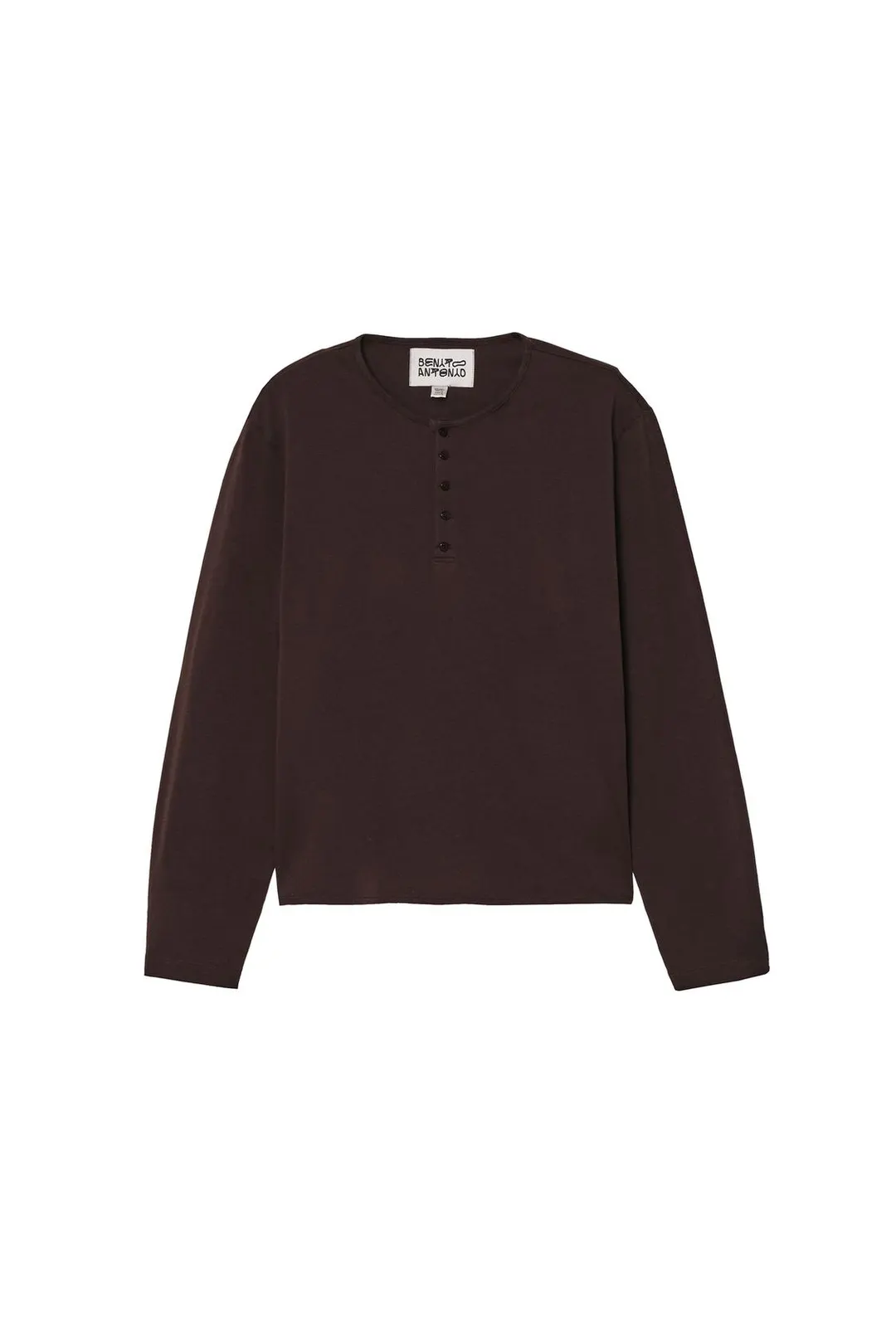 Футболка хенли стандартного кроя, Zara