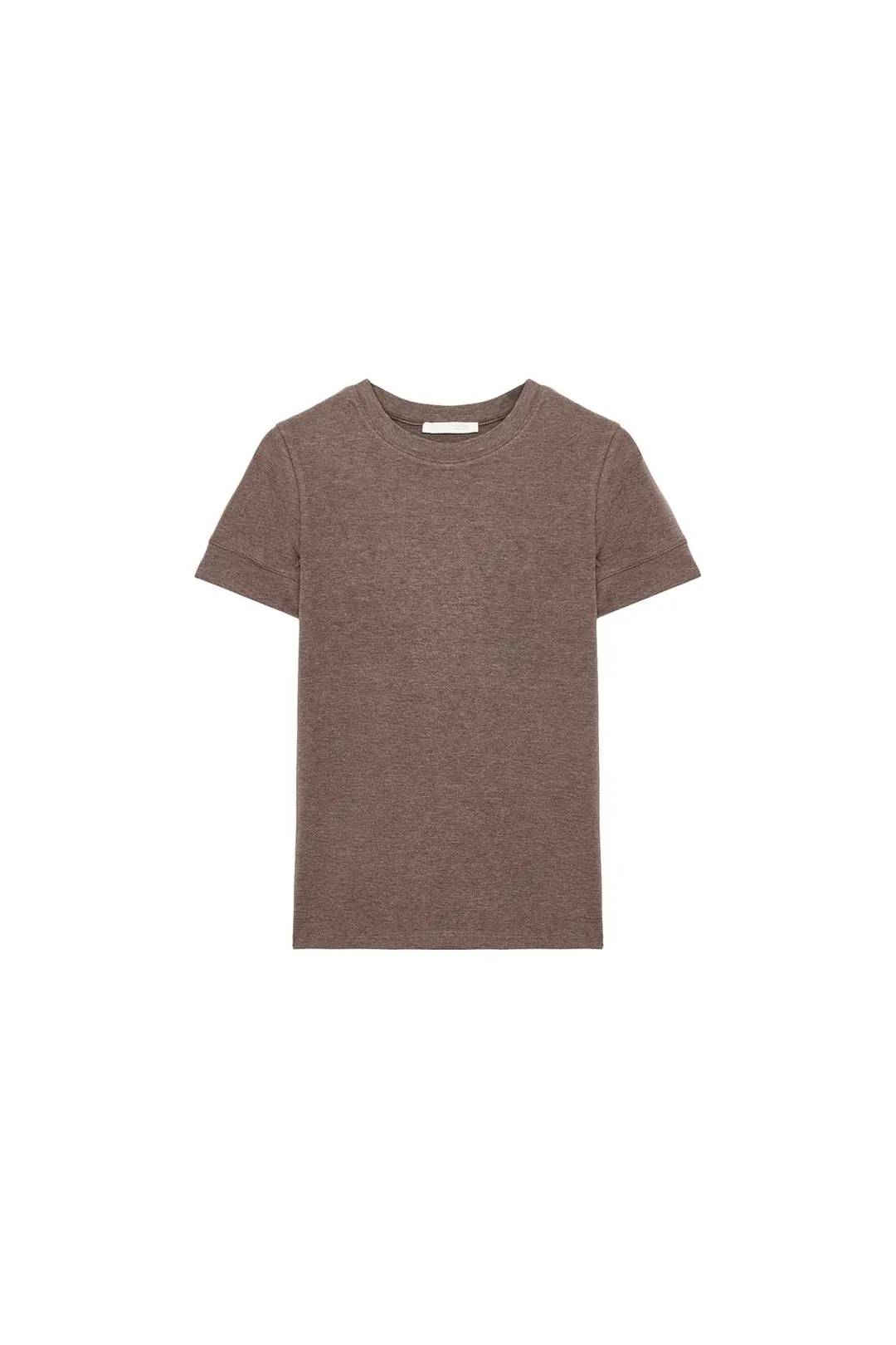 Футболка минималистичная с короткими рукавами, Zara