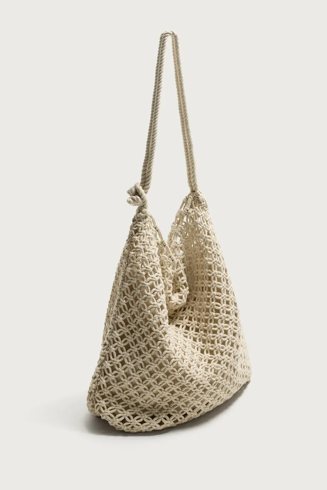 Сумка на плечо макраме, Zara