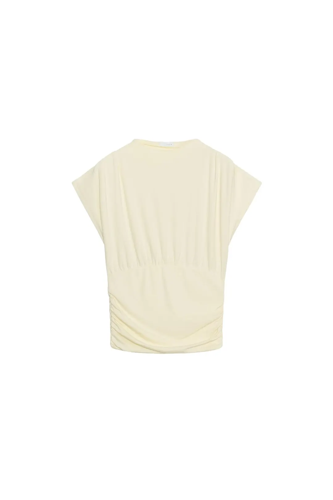 Топ с широким поясом и сборками, Zara