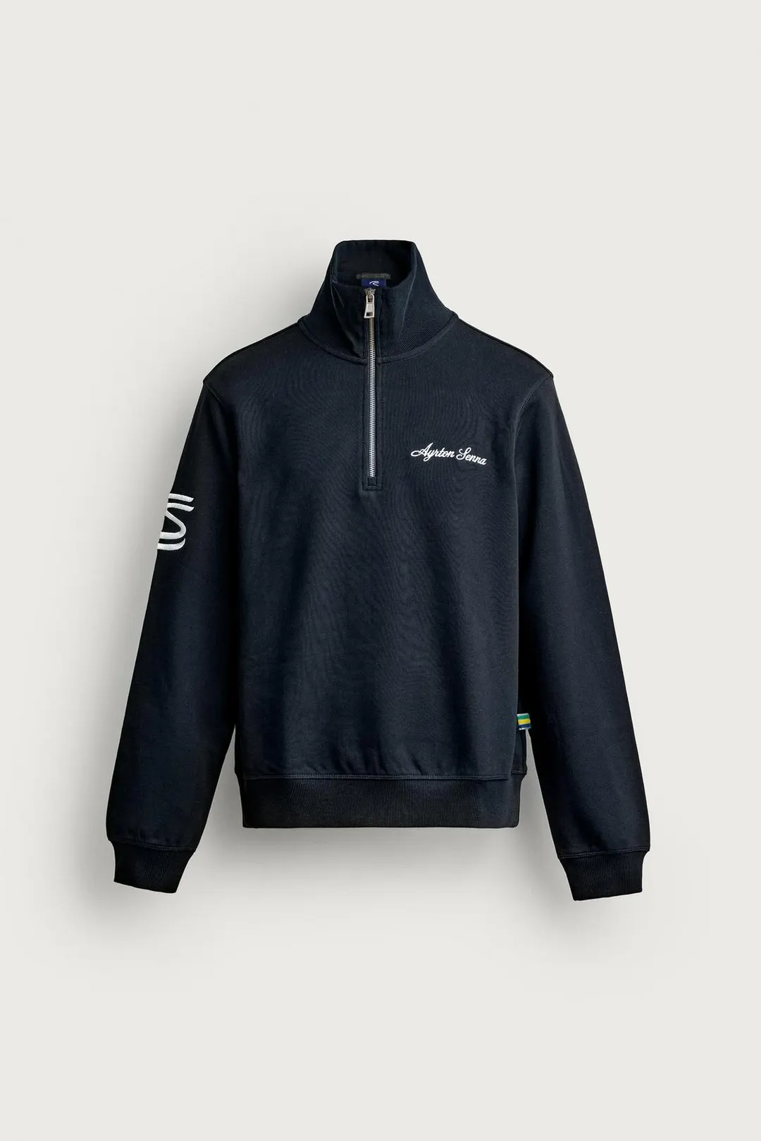 Свитшот на молнии до груди AYRTON SENNA © SENNA BRANDS, Zara