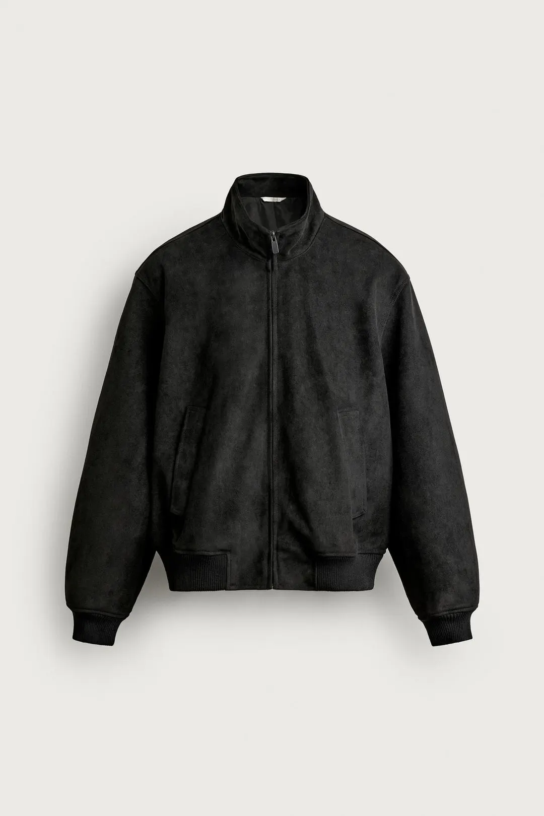 Куртка прямого кроя из искусственной замши, Zara