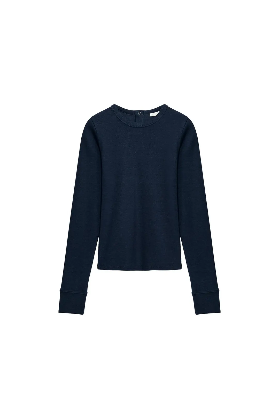 Футболка в рубчик с кнопками, Zara