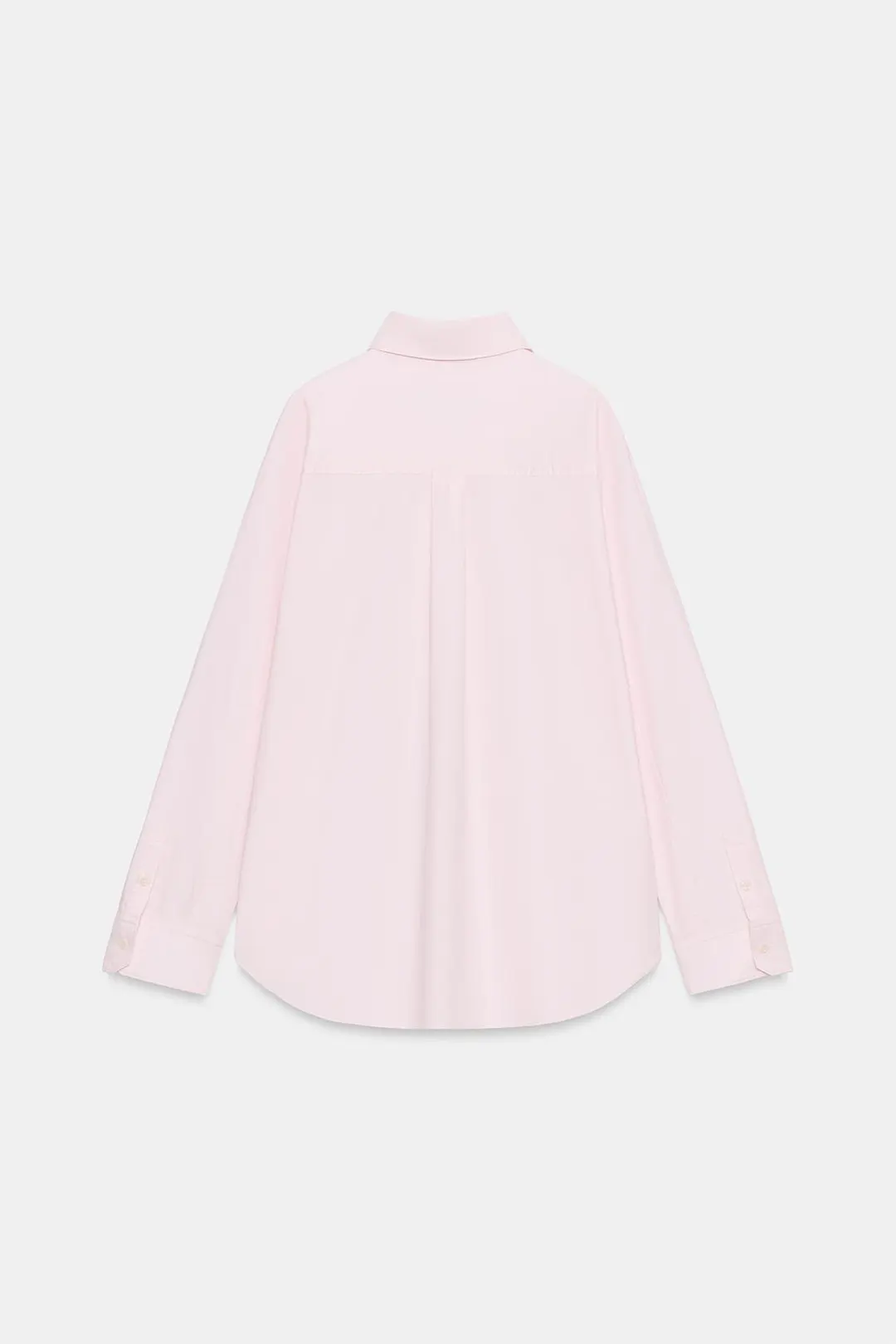 Рубашка оксфорд с застежкой-клевант ZW Collection, Zara