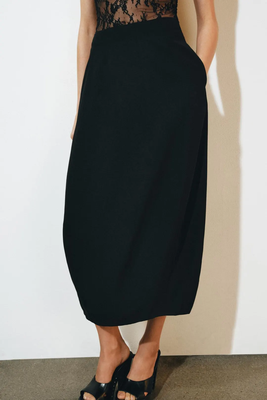 Юбка barrel ZW Collection, Zara