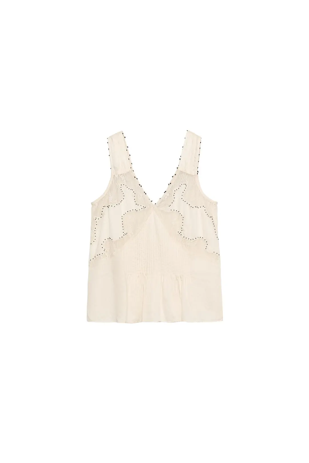 Топ с бисером, Zara