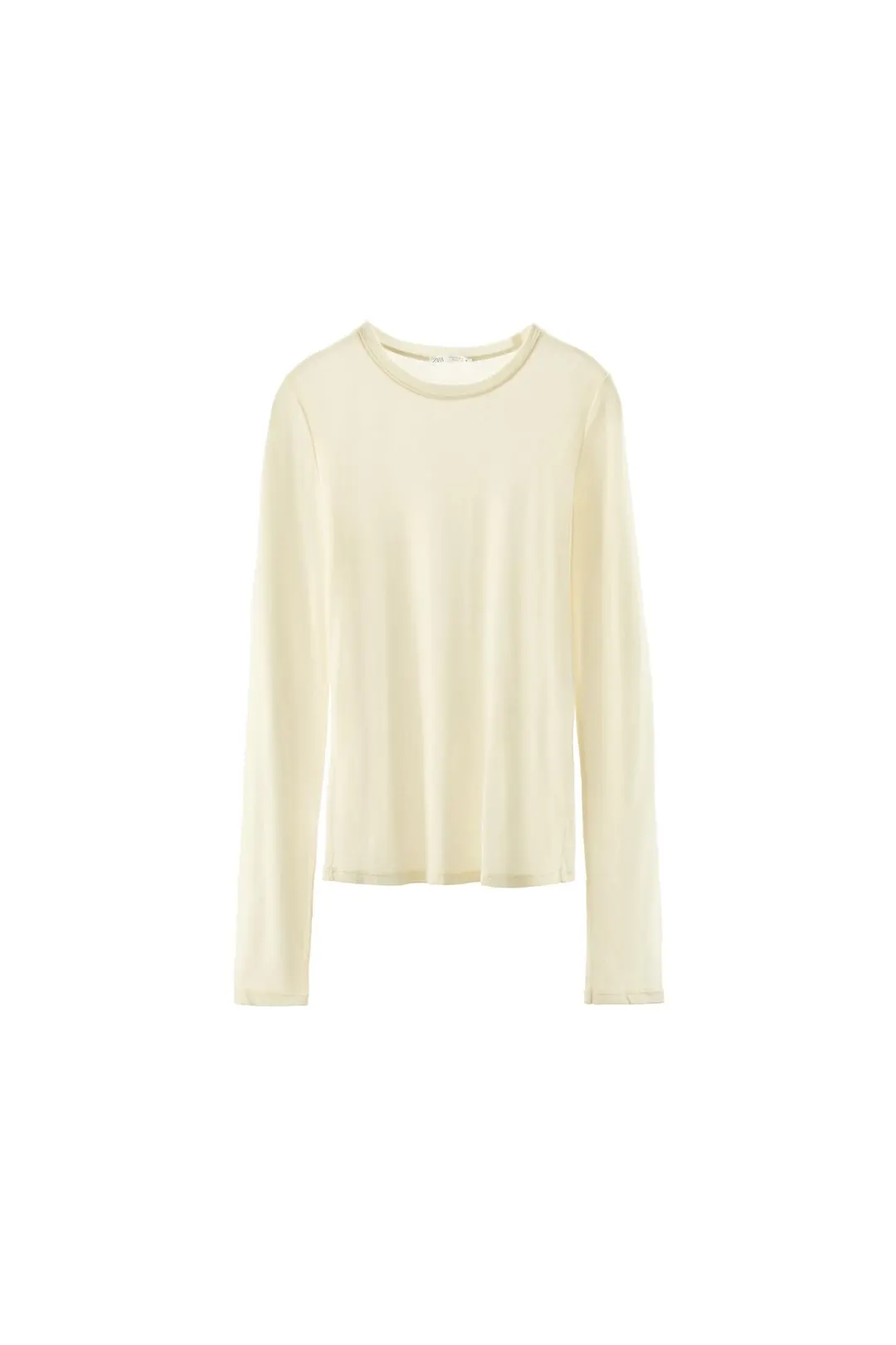 Лонгслив из модала и шелка, Zara