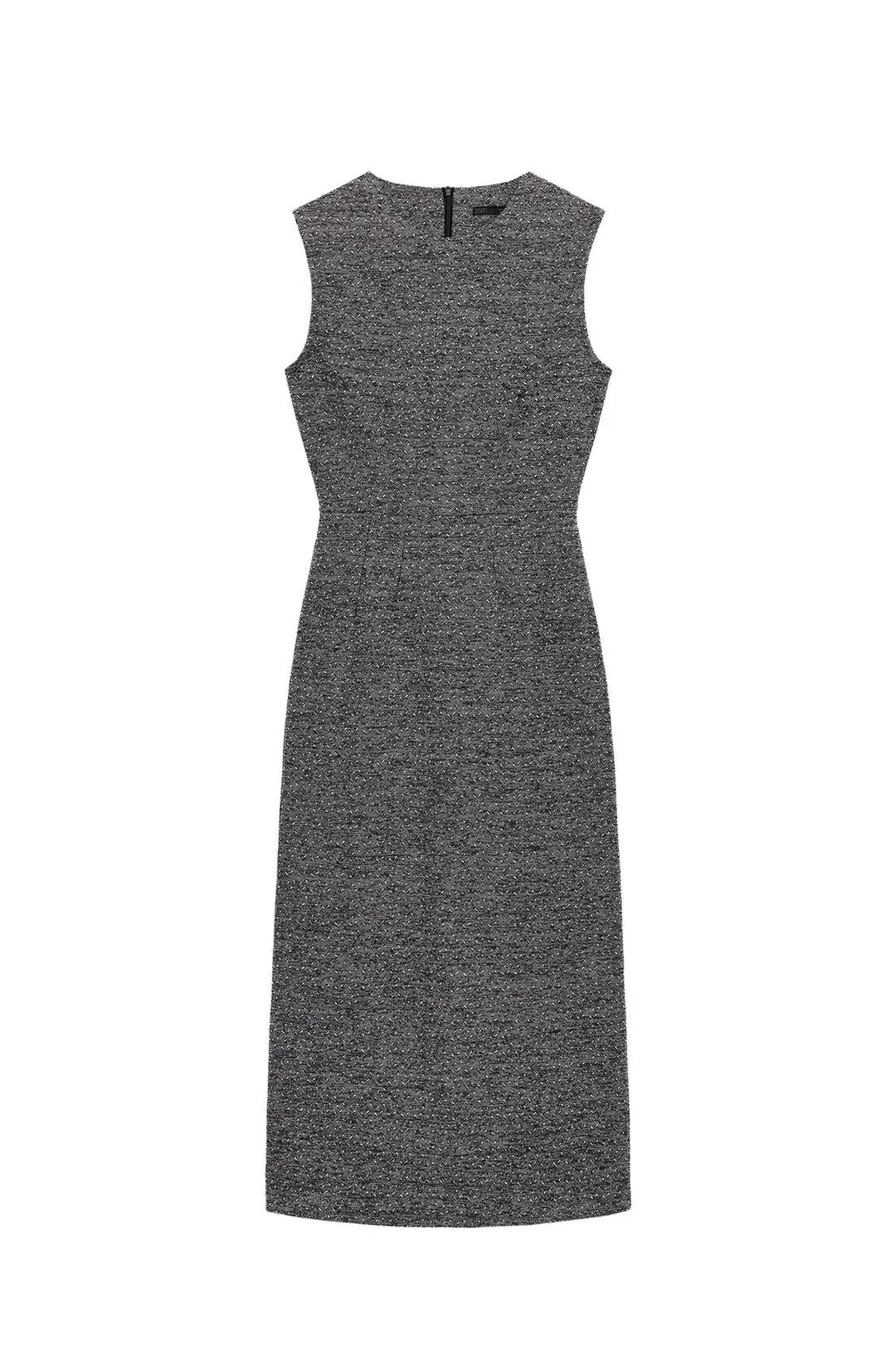 Платье миди фактурное, Zara
