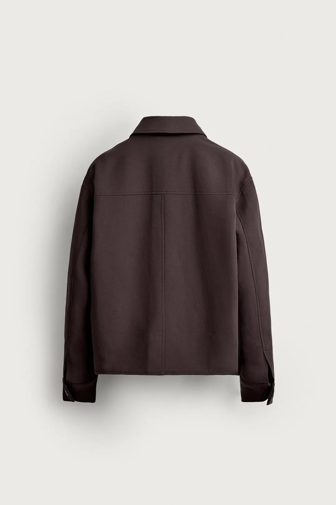 Рубашка-куртка прямоугольного кроя, Zara