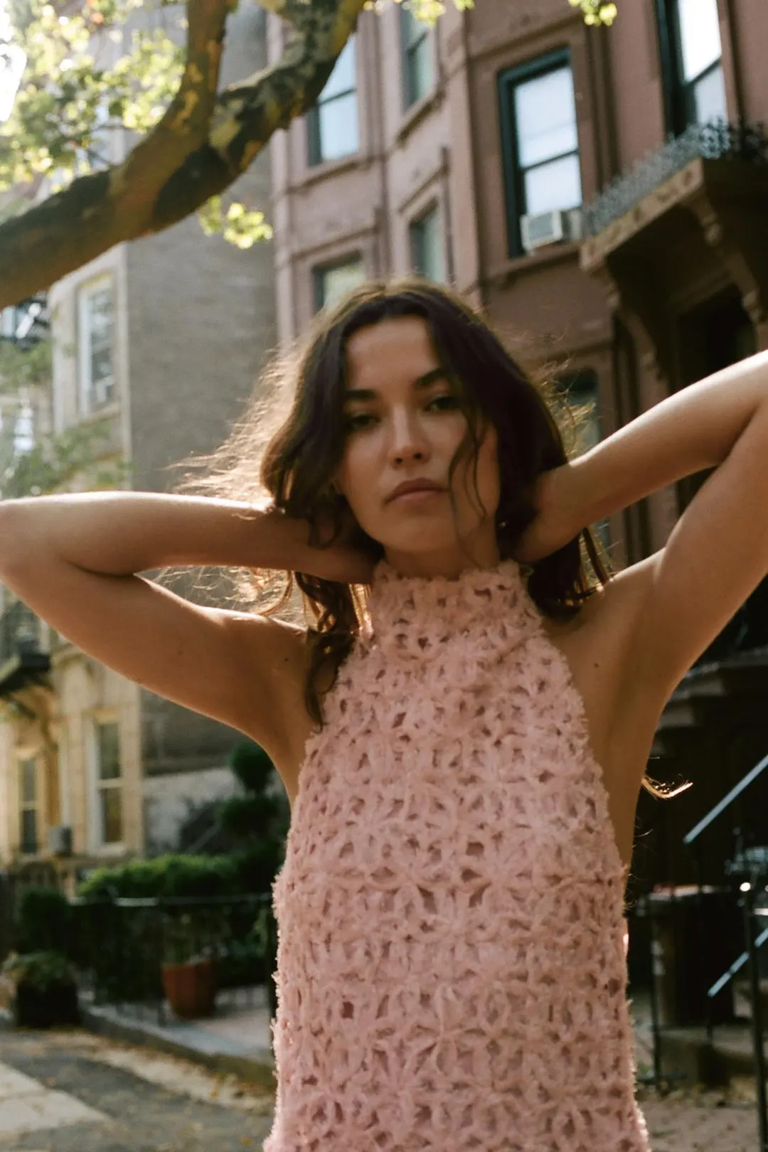 Топ асимметричный с американской проймой, Zara