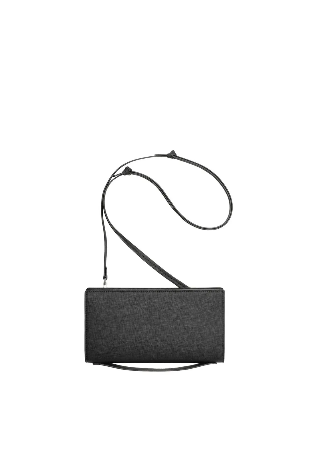 Фактурный кошелек XL через плечо, Zara