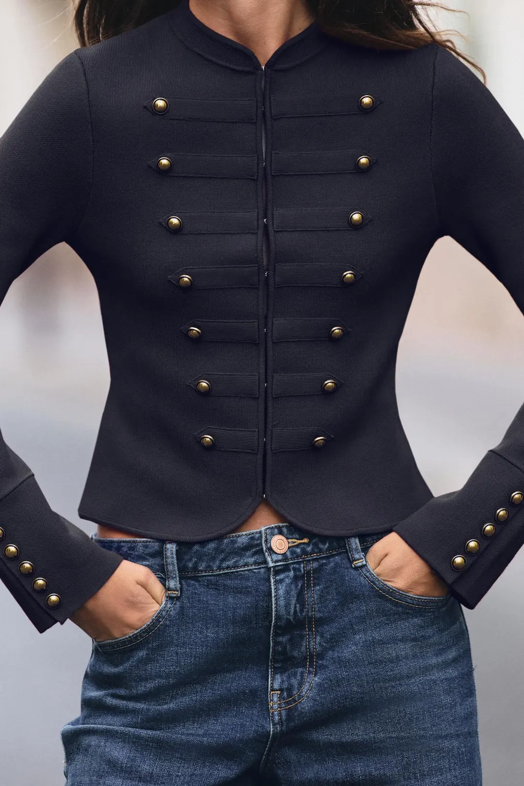 Куртка на пуговицах, Zara