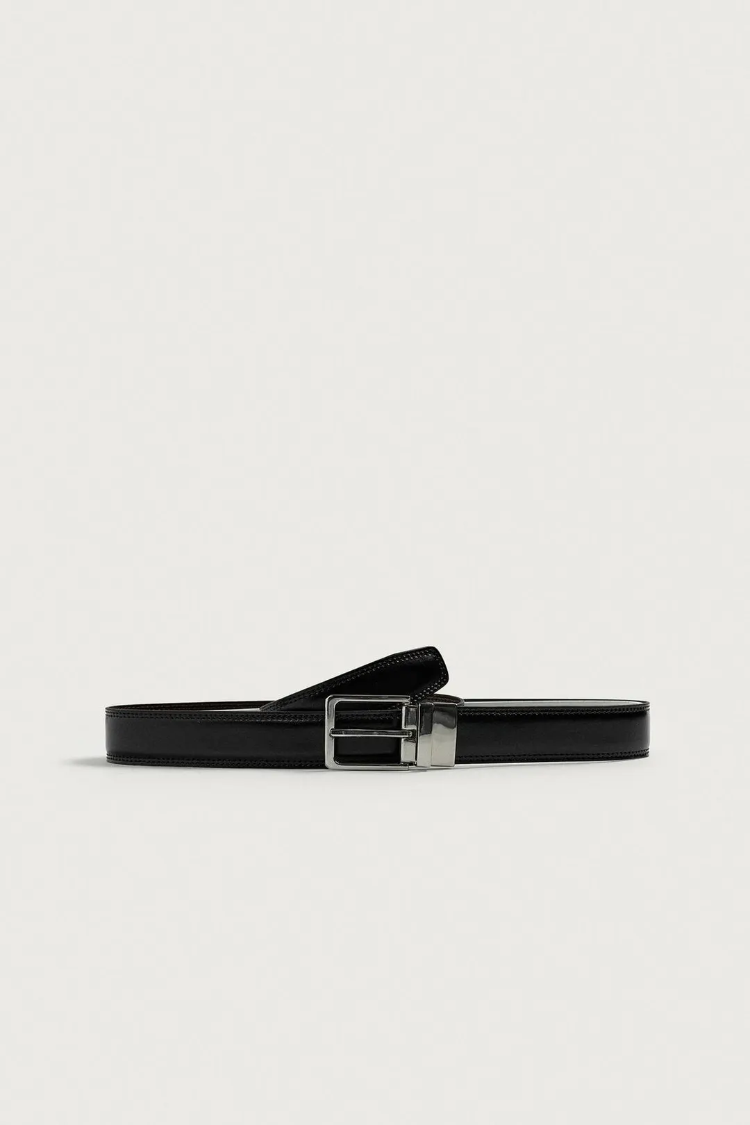 Двусторонний кожаный ремень, Zara