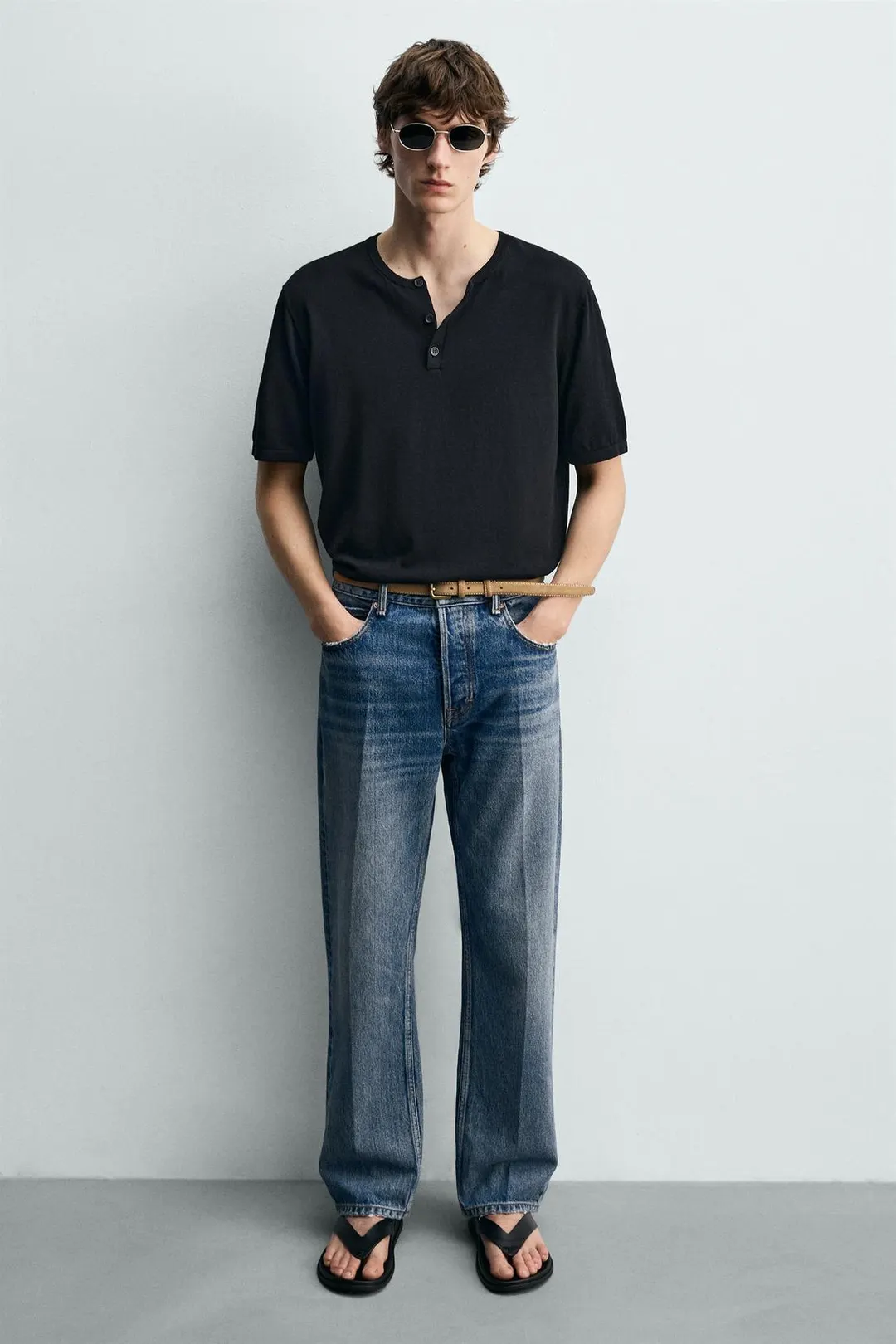 Сандалии с ремешками, Zara