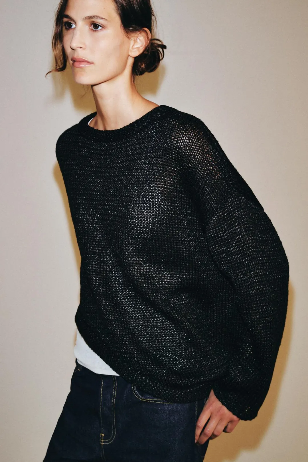 Джемпер асимметричного кроя, Zara