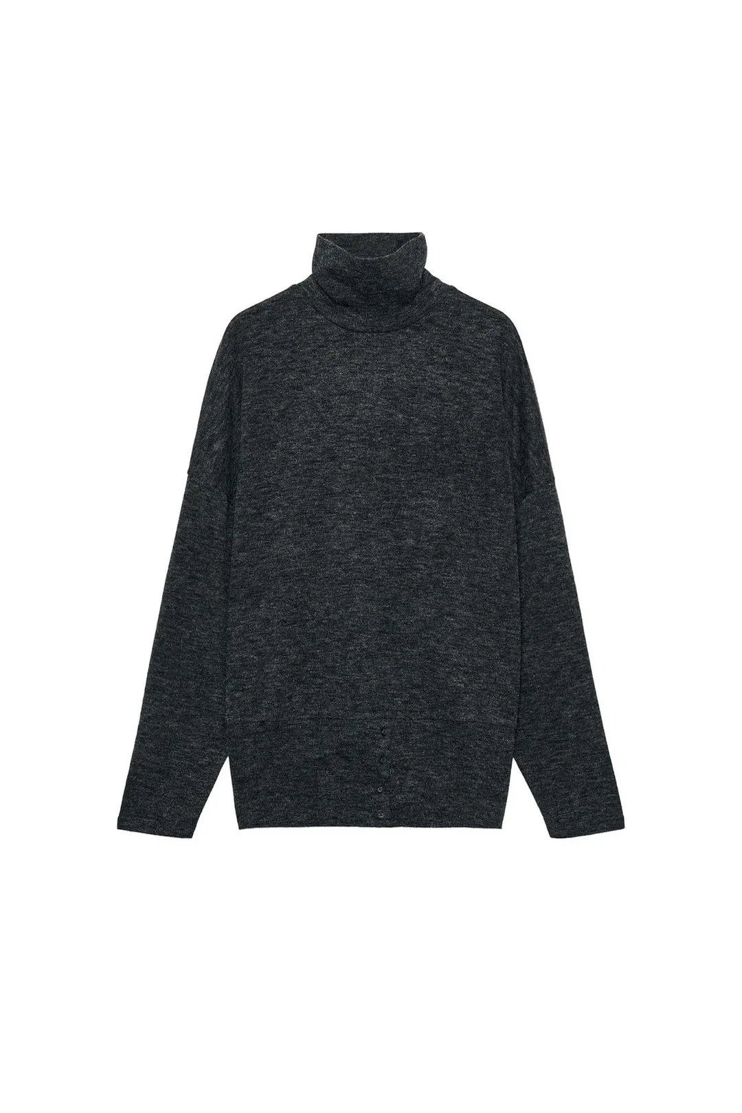 Топ оверсайз на пуговицах, Zara