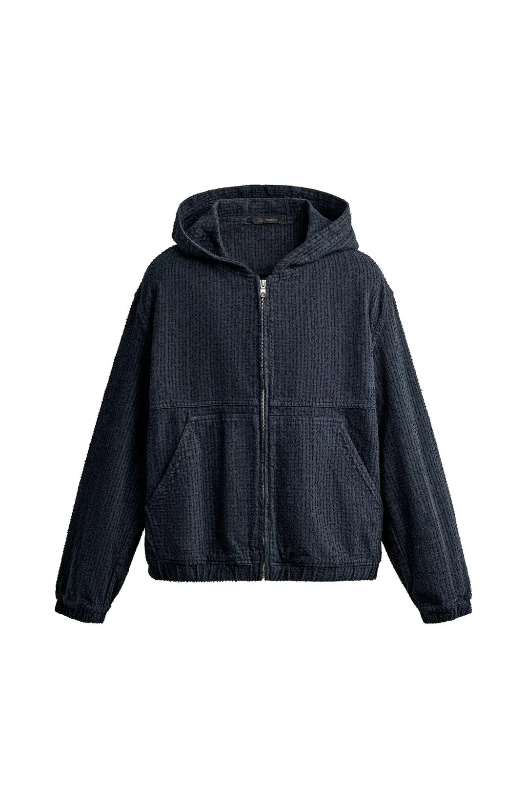 Куртка свободного кроя с неоднородной фактурой, Zara