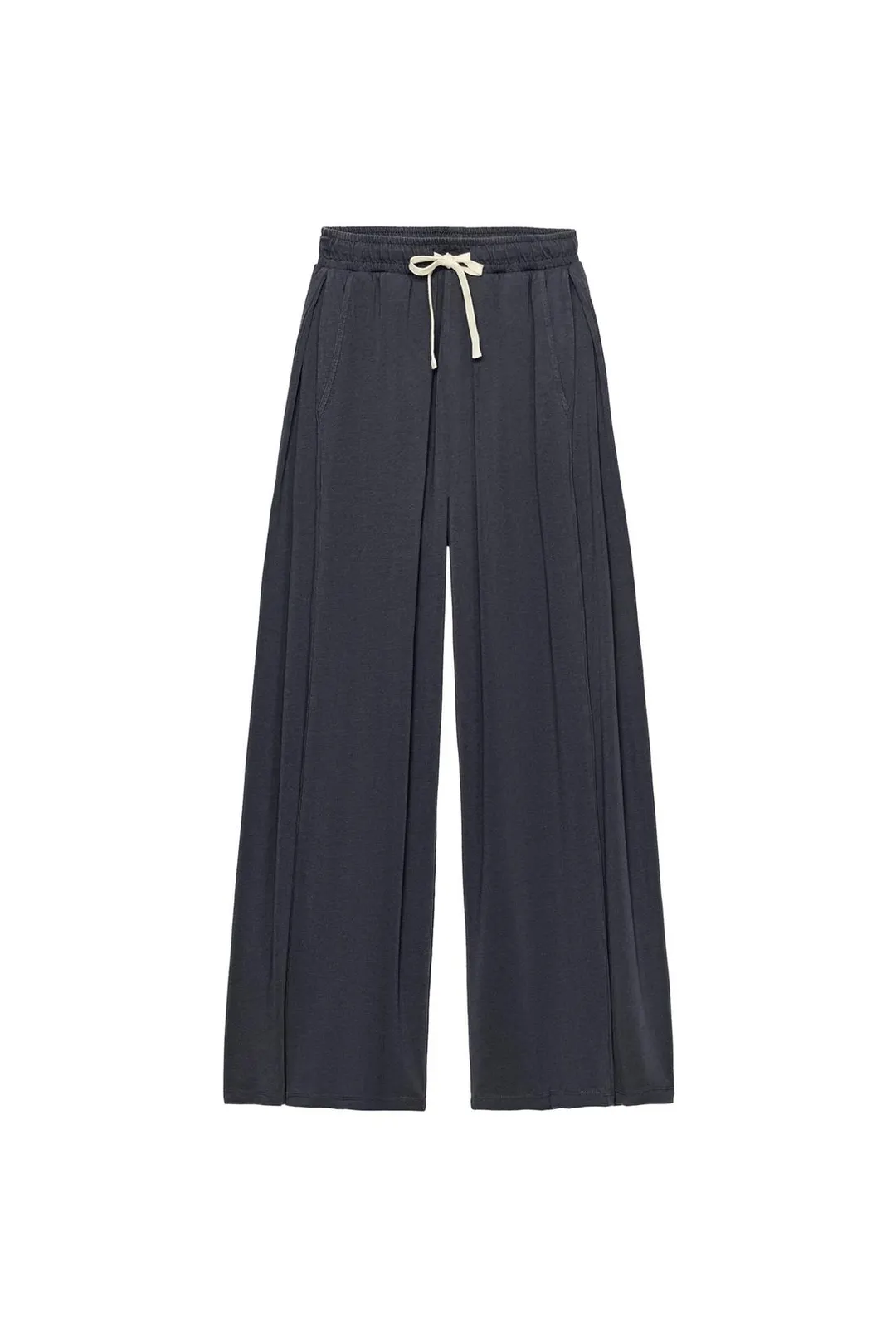 Брюки из хлопка со складками, Zara