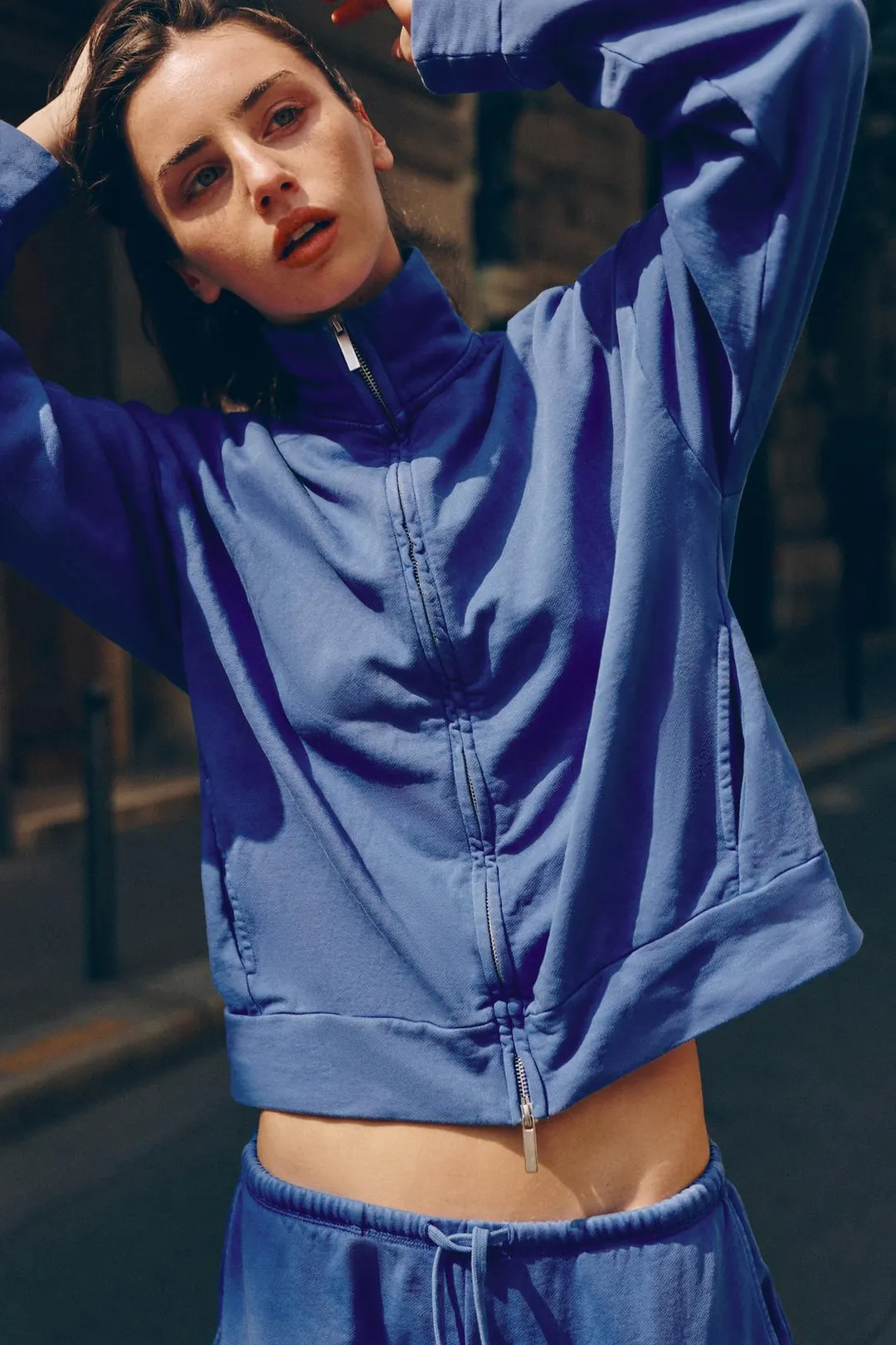Куртка хлопковая на молнии, Zara