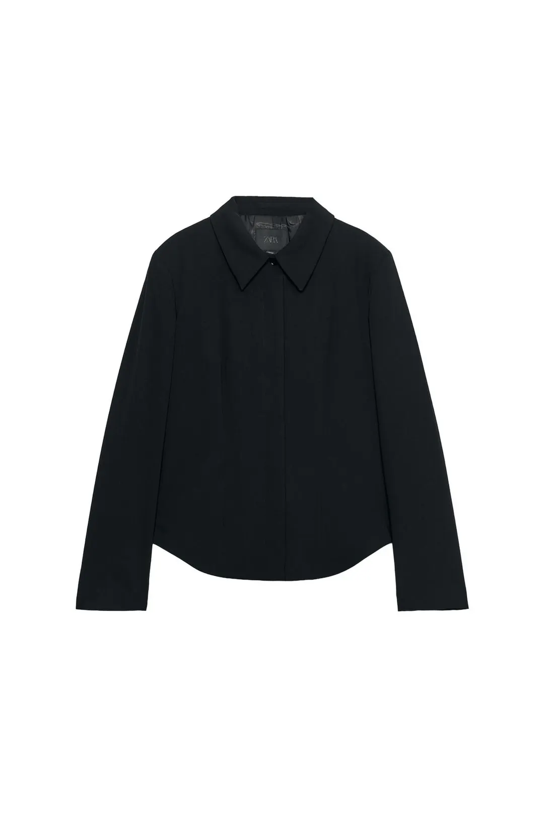 Блейзер костюмного кроя с подплечниками, Zara