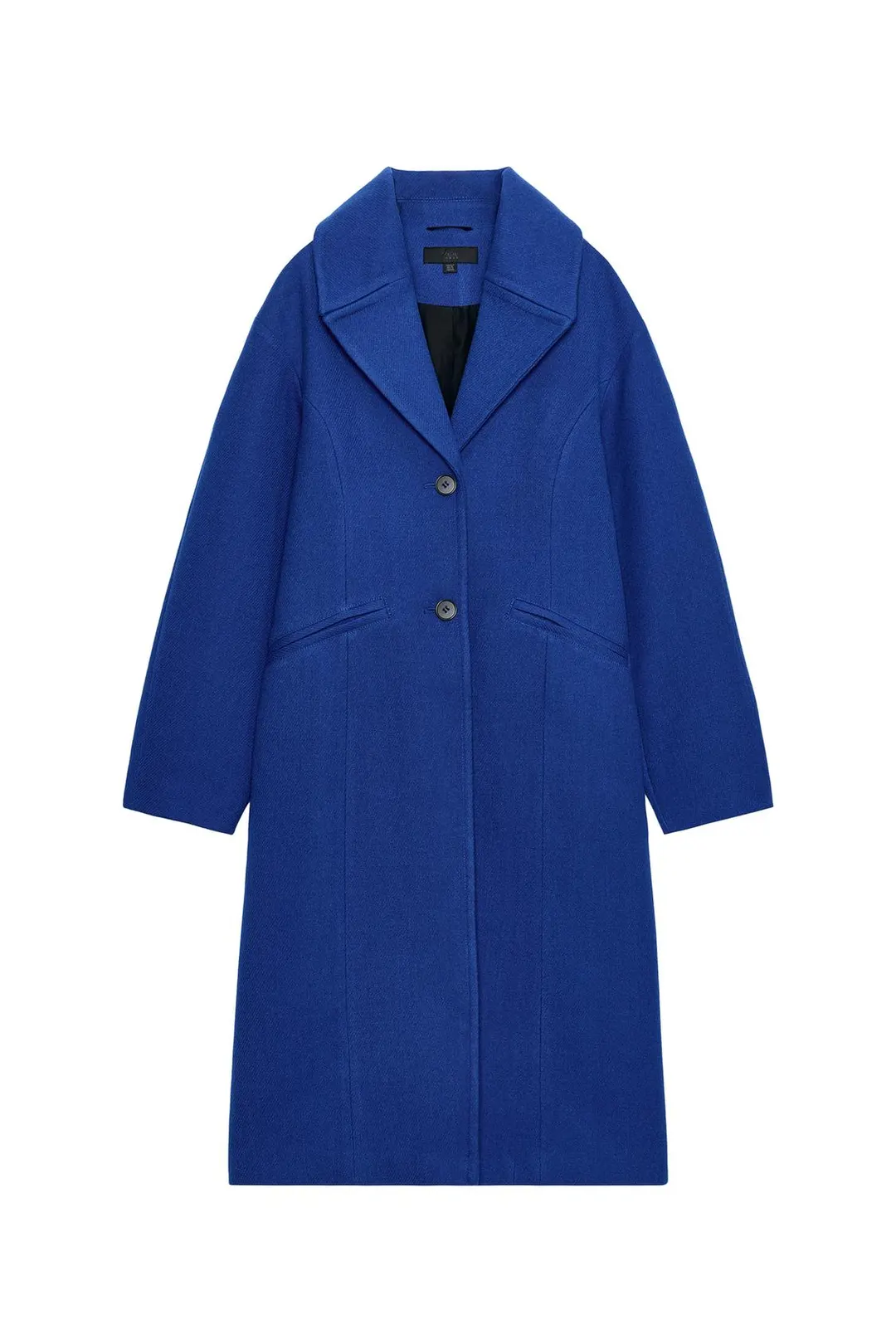 Пальто оверсайз со спущенными плечами, Zara