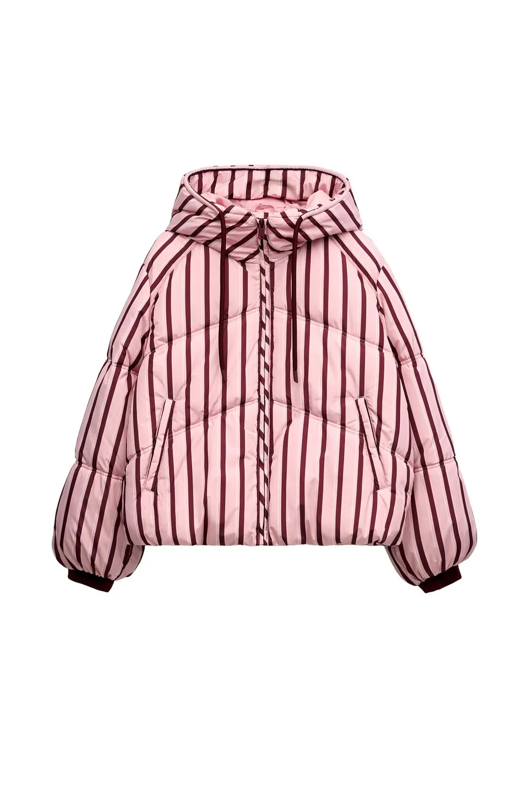 Водоотталкивающий утепленный анорак с капюшоном, Zara