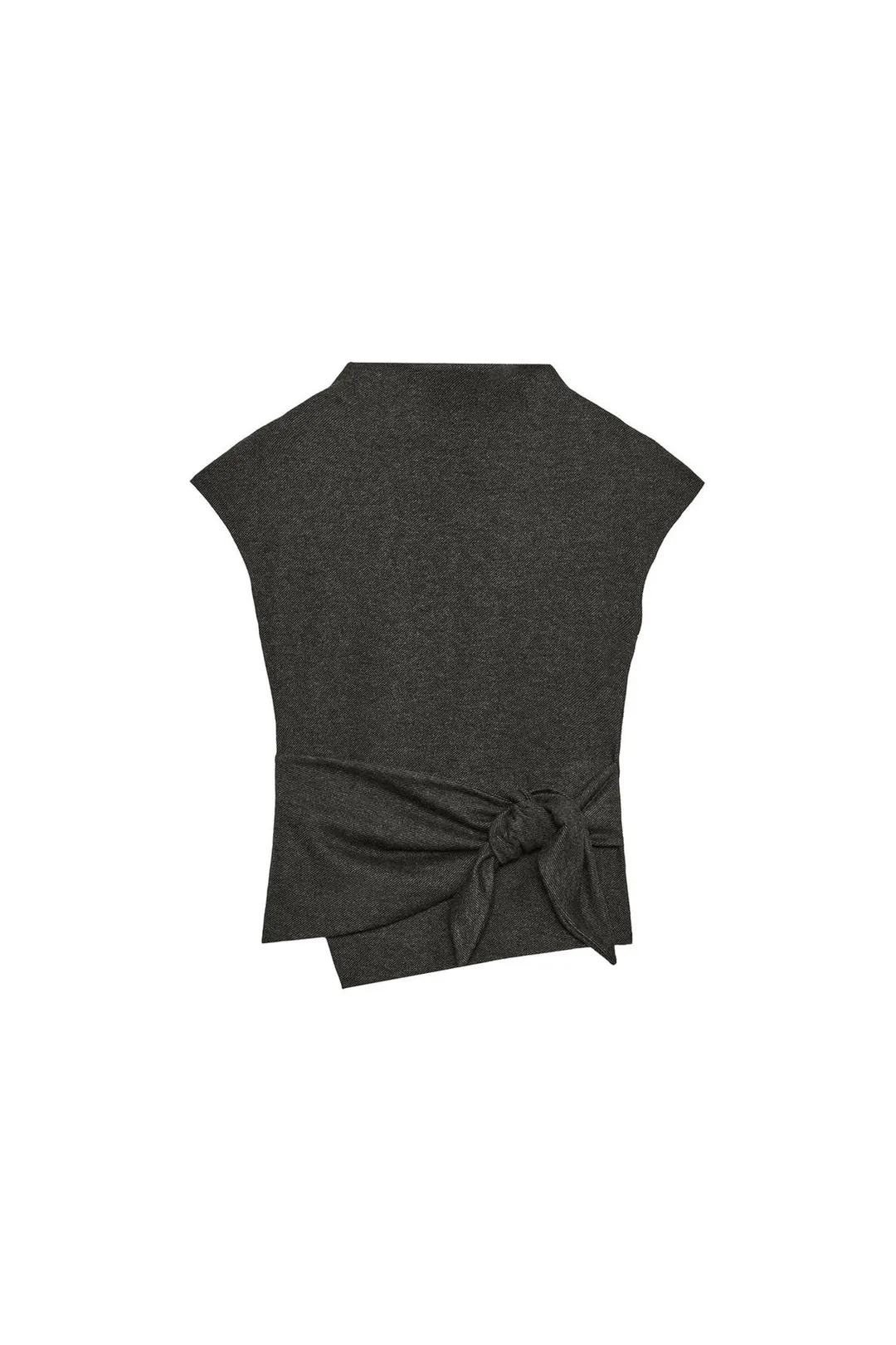 Мягкий топ с бантом, Zara