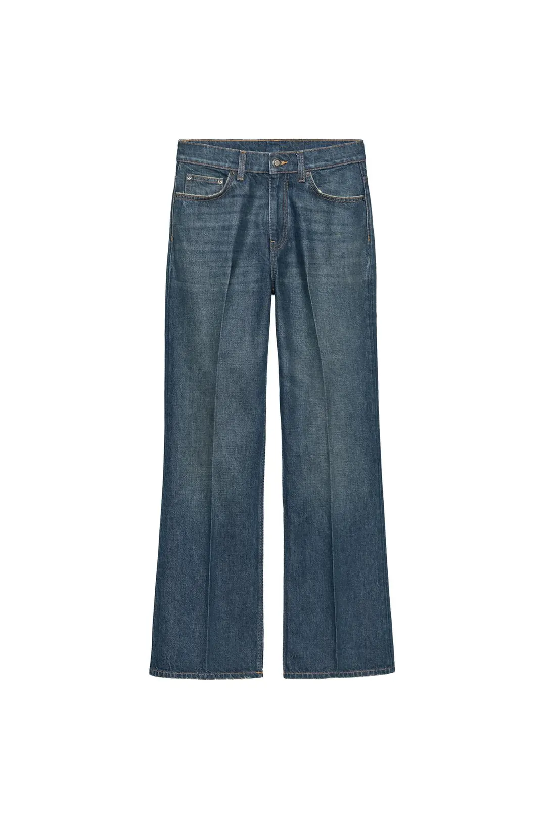 Джинсы ZW Collection расклешенные со средней посадкой, Zara