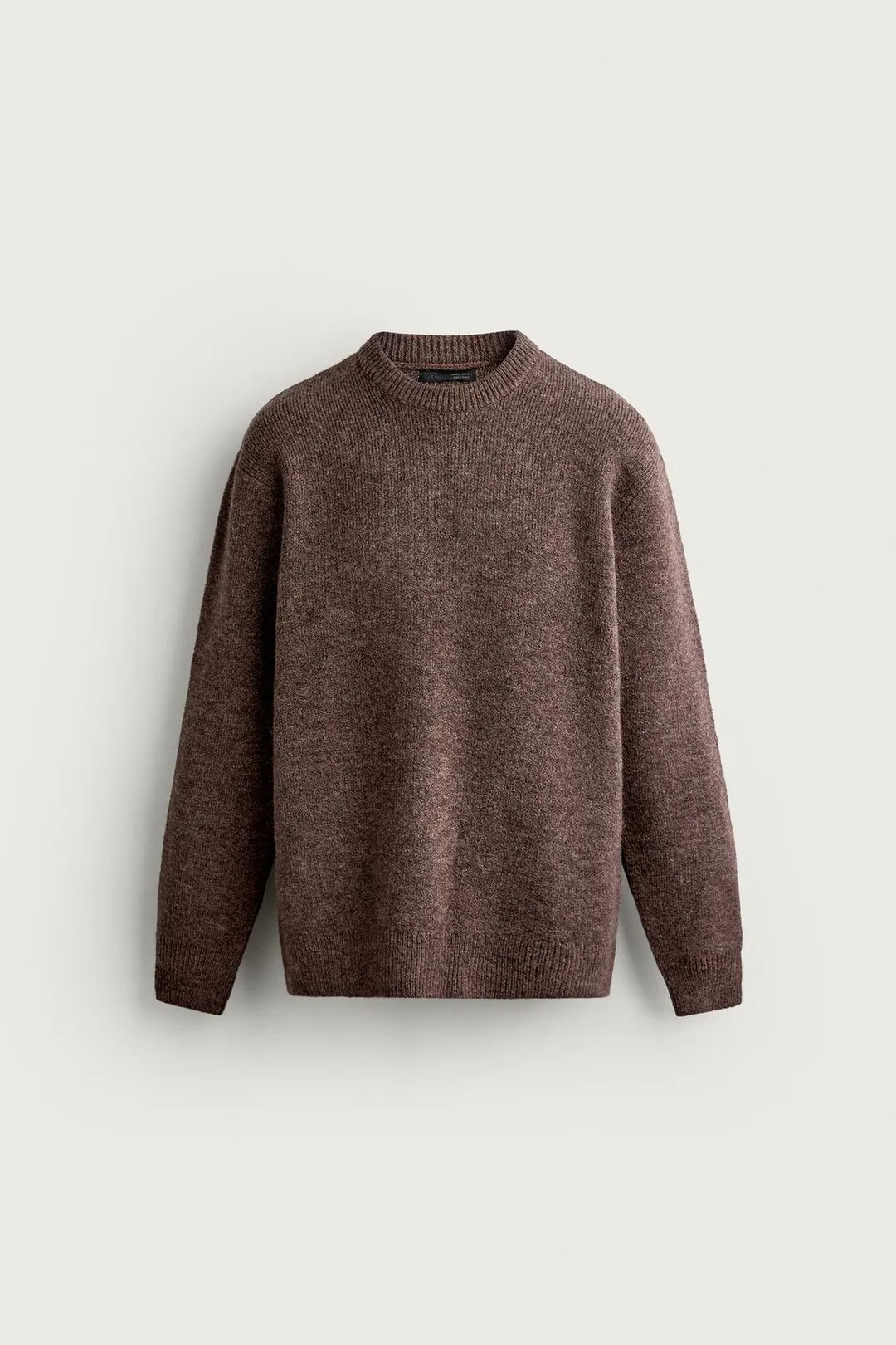 Свитер фактурный из смесовой шерсти, Zara