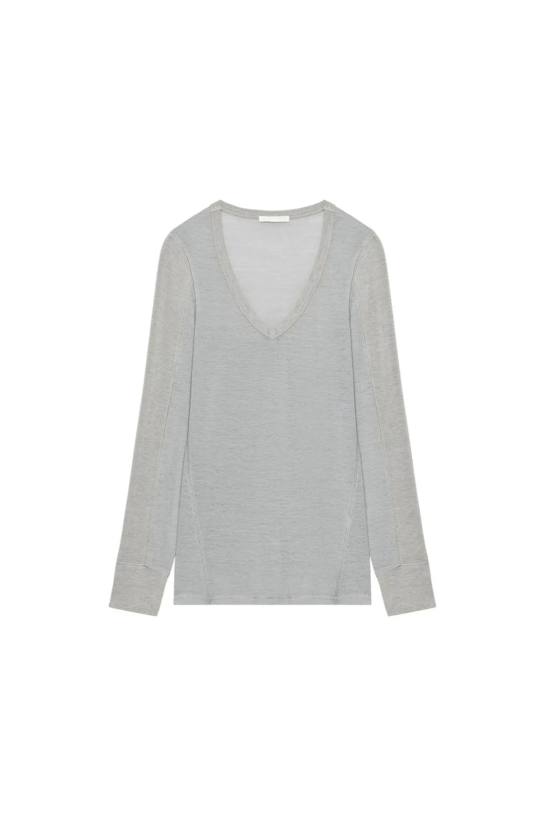 Футболка с V-образным вырезом, Zara