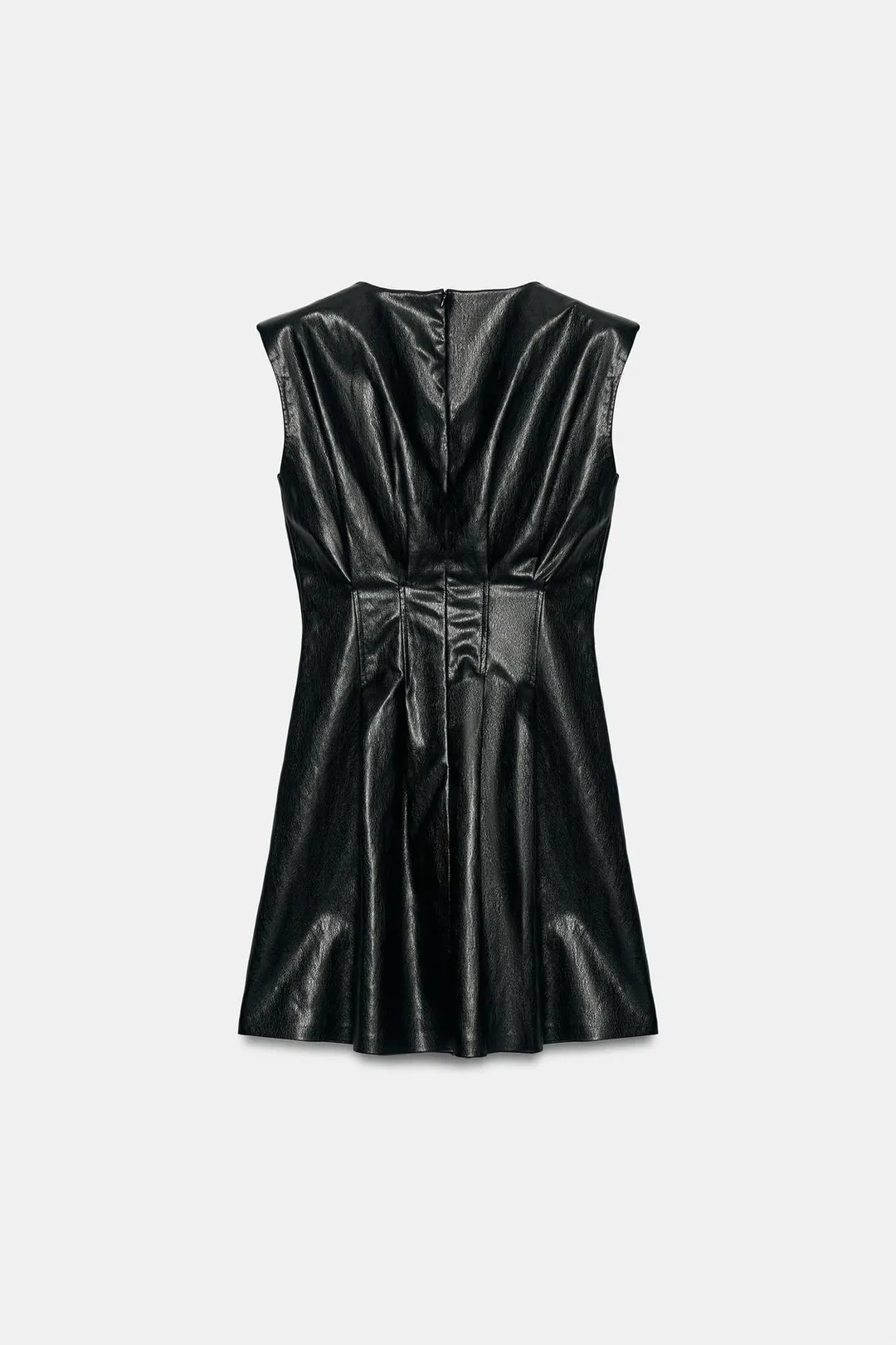 Мини-платье под кожу, Zara