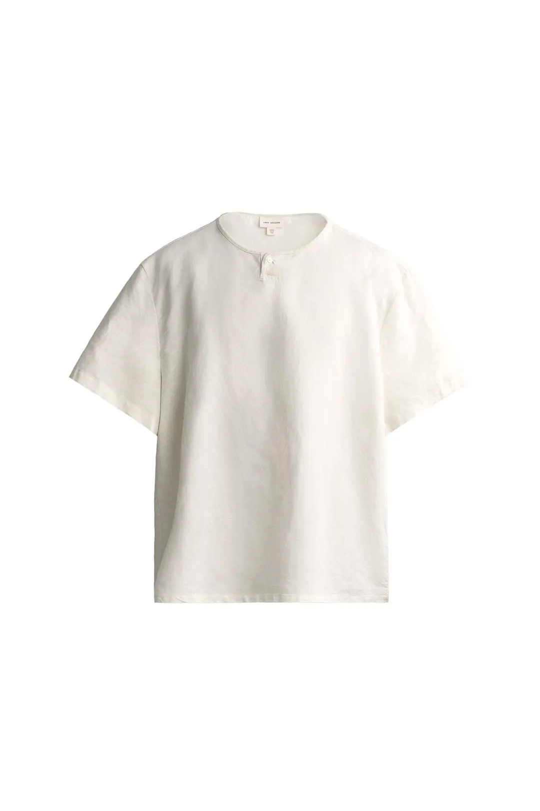 Рубашка хенли из конопли и хлопка, Zara