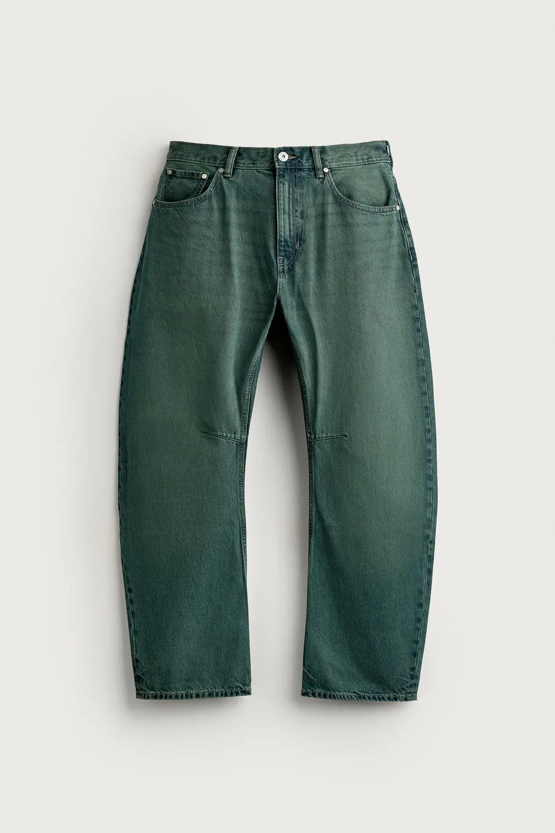 Джинсы прямого кроя barrel, Zara