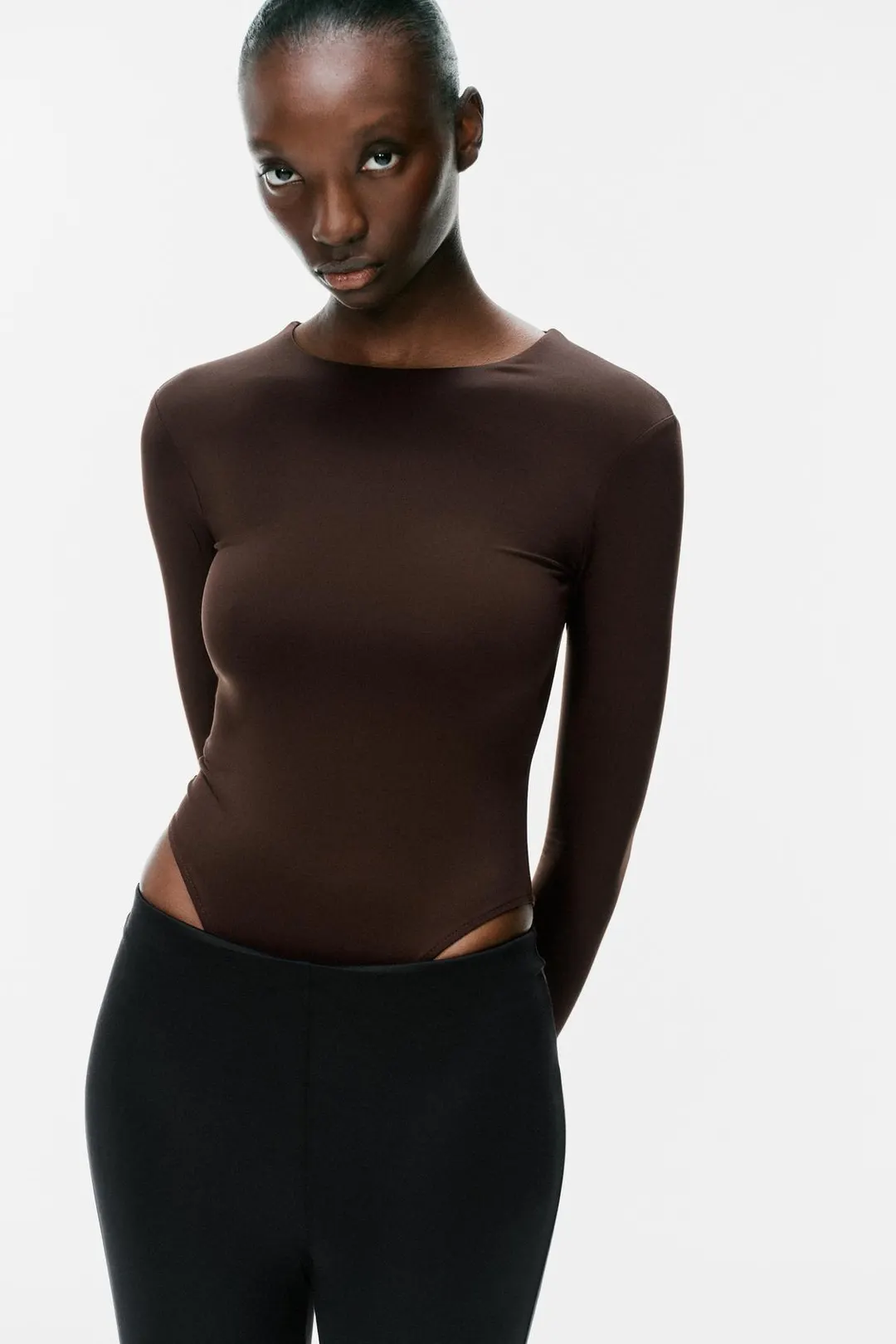 Боди с длинными рукавами, Zara