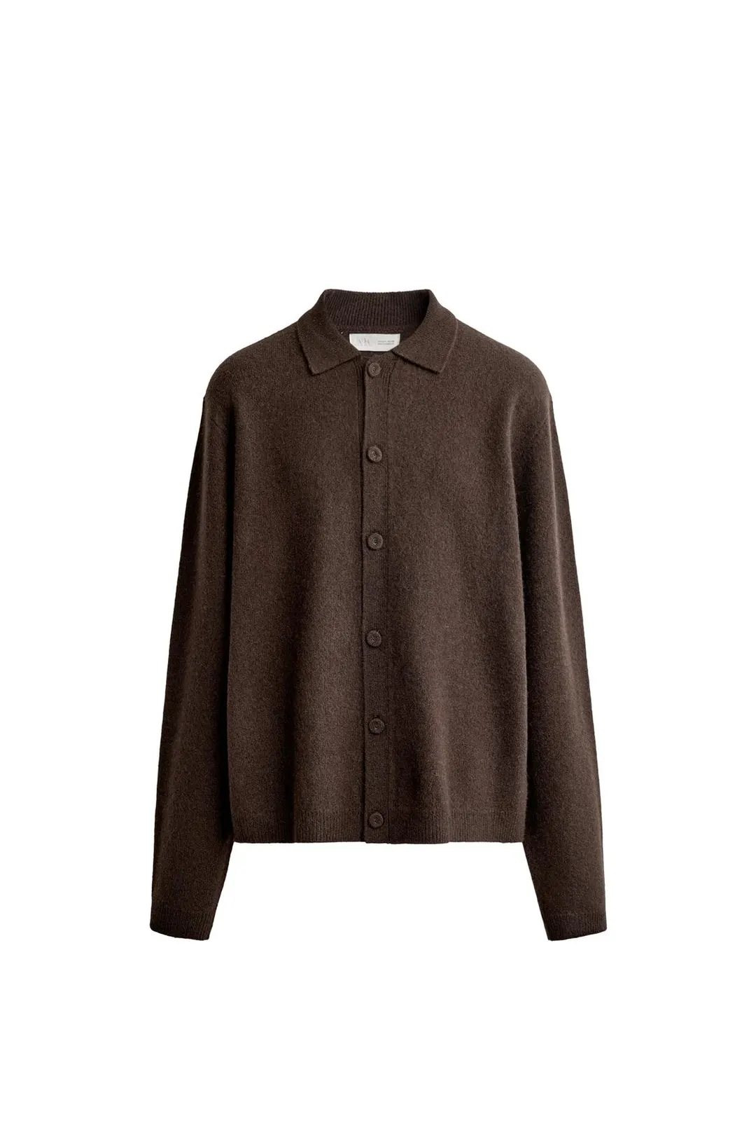 Кардиган свободного кроя из 100% шерсти, Zara