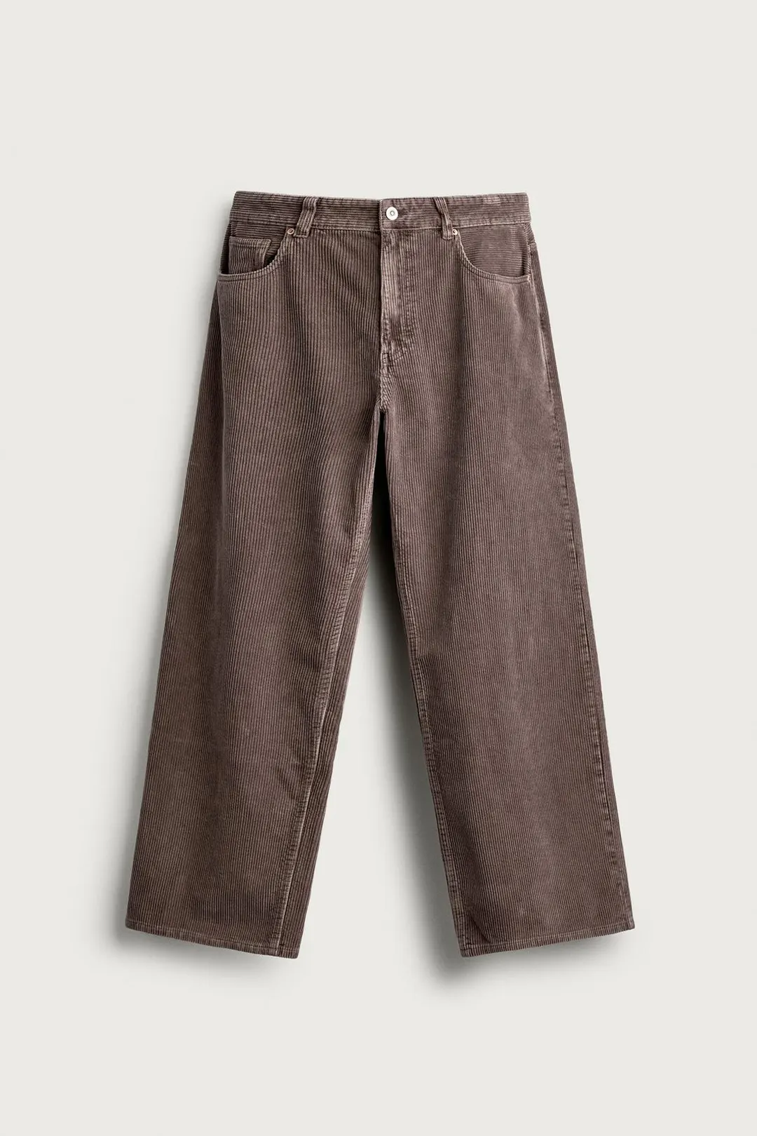 Вельветовые брюки мешковатого кроя, Zara