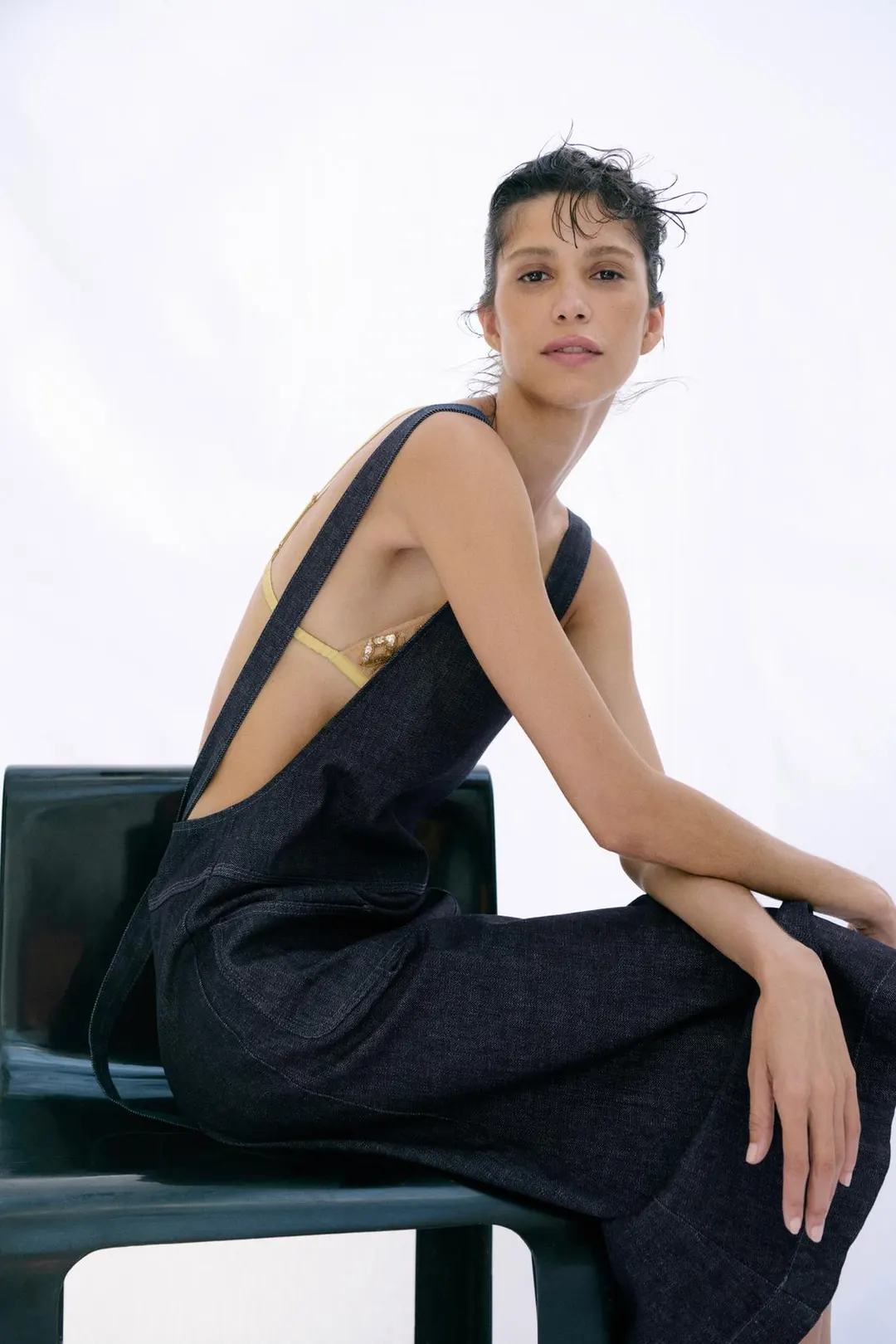 Джинсовое платье ZW Collection, Zara