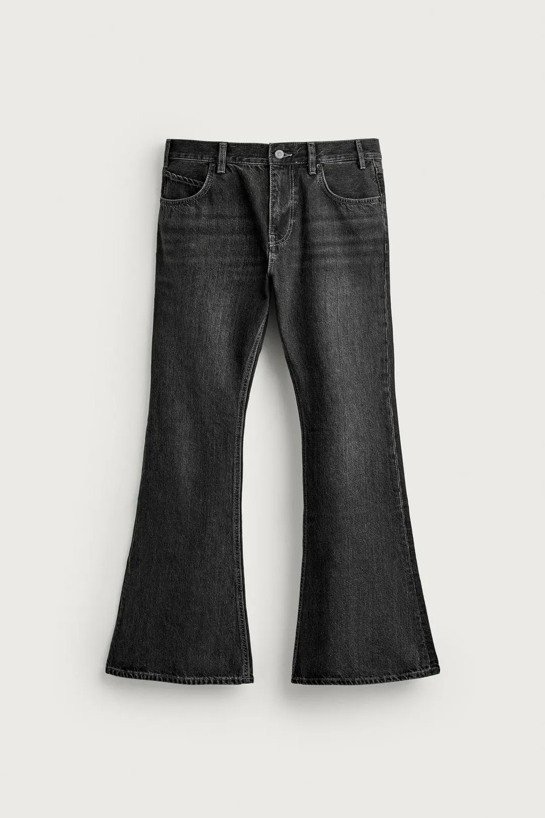 Джинсы расклешенного кроя, Zara