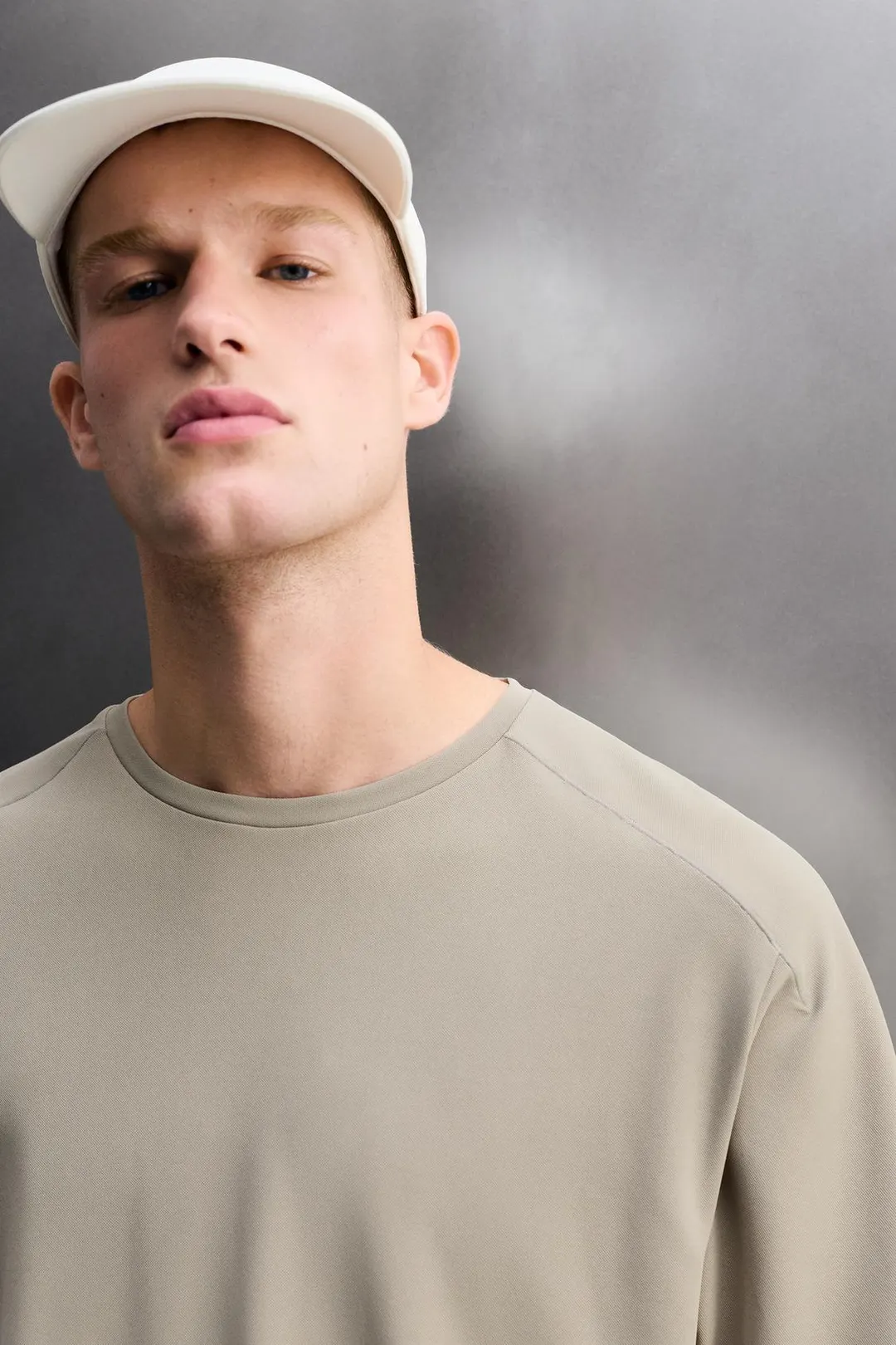 Футболка из технологичного структурного пике, Zara