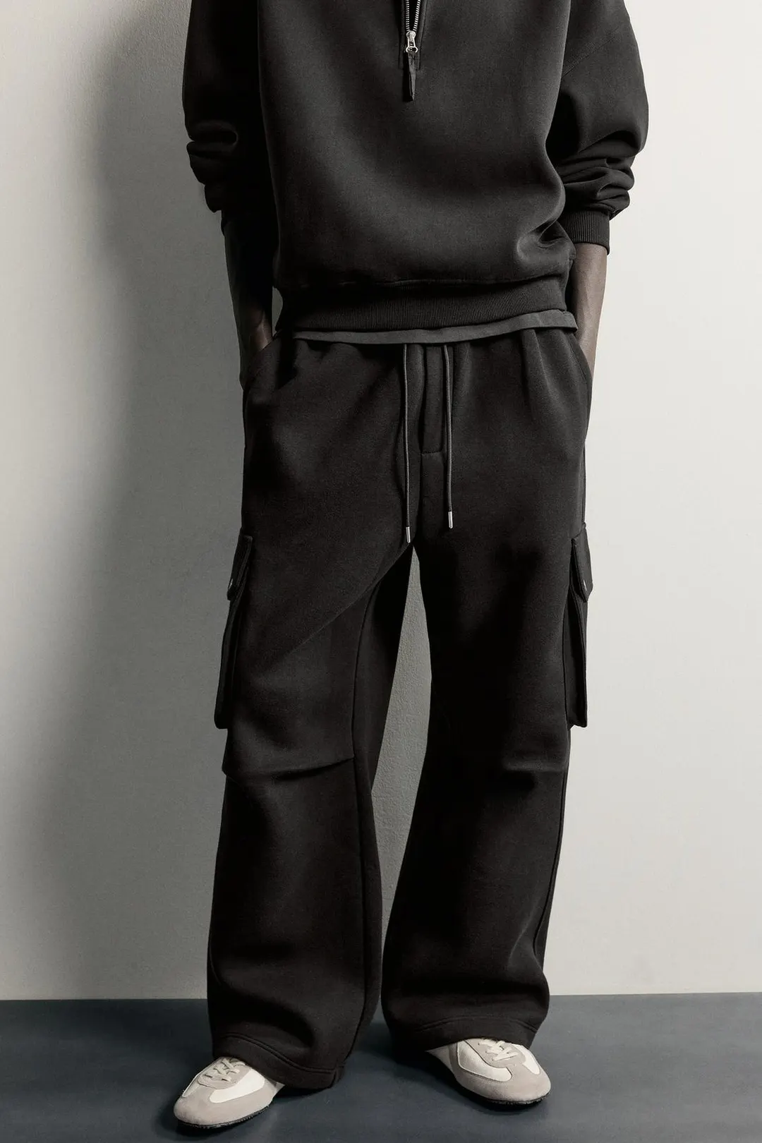 Брюки-карго джоггеры кроя баллон, Zara