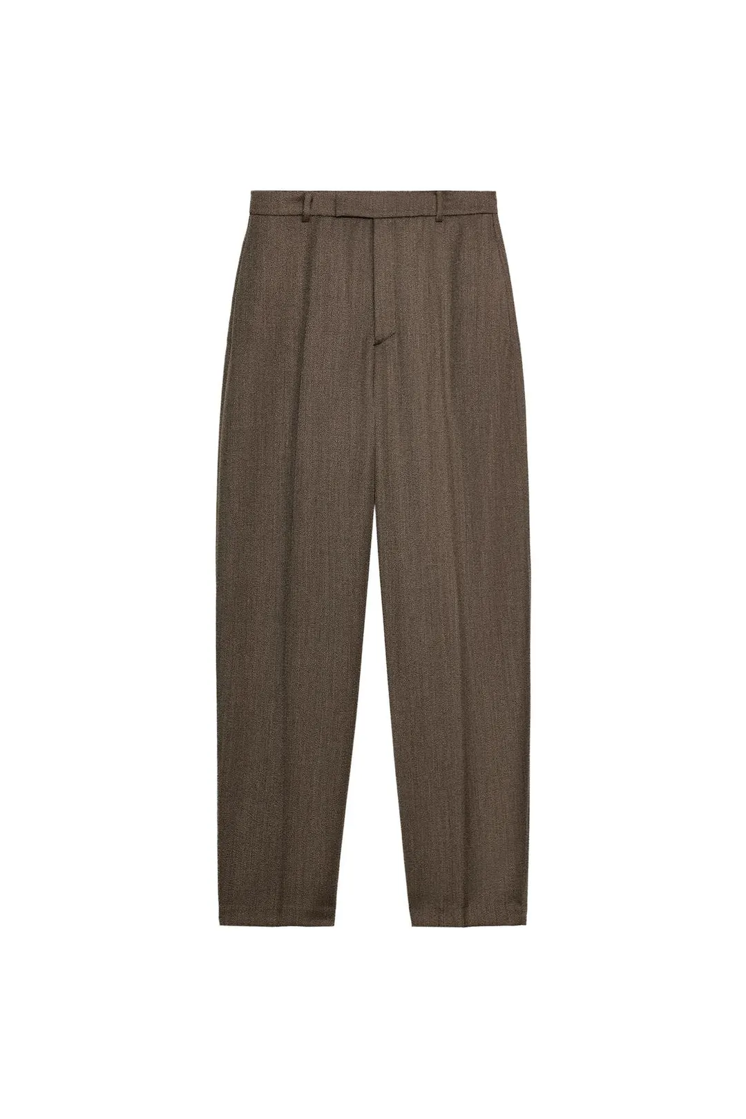 Брюки-баллоны из смесовой шерсти ZW Collection, Zara