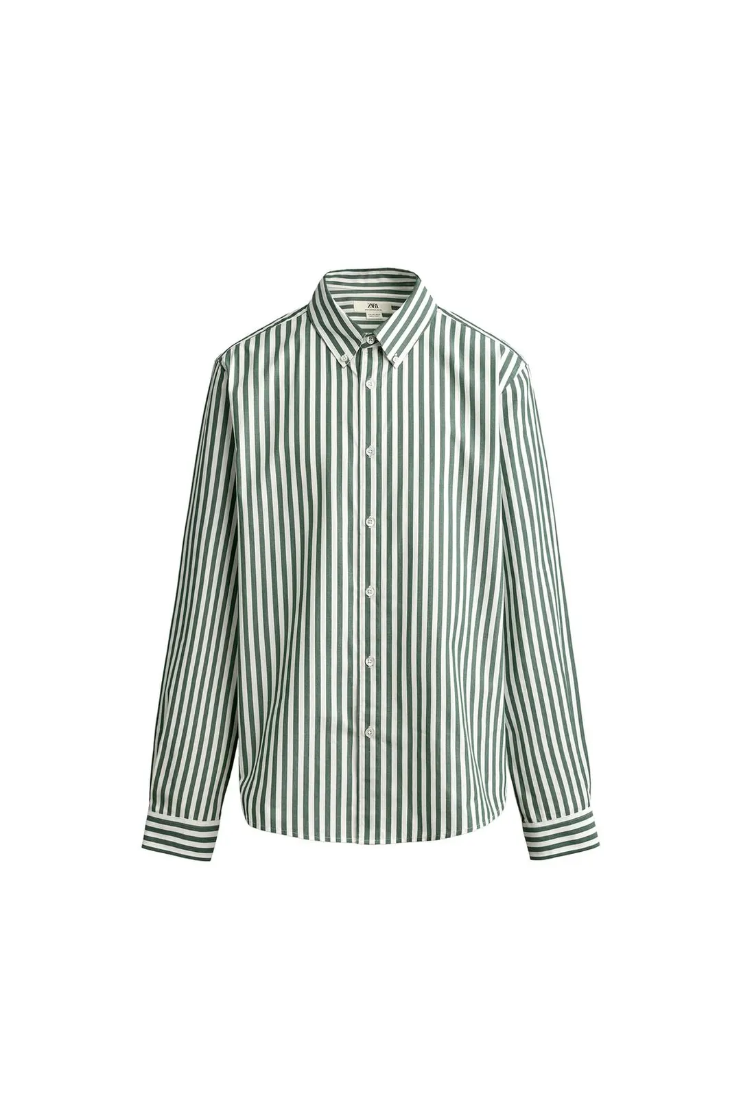 Рубашка свободного кроя в полоску, Zara