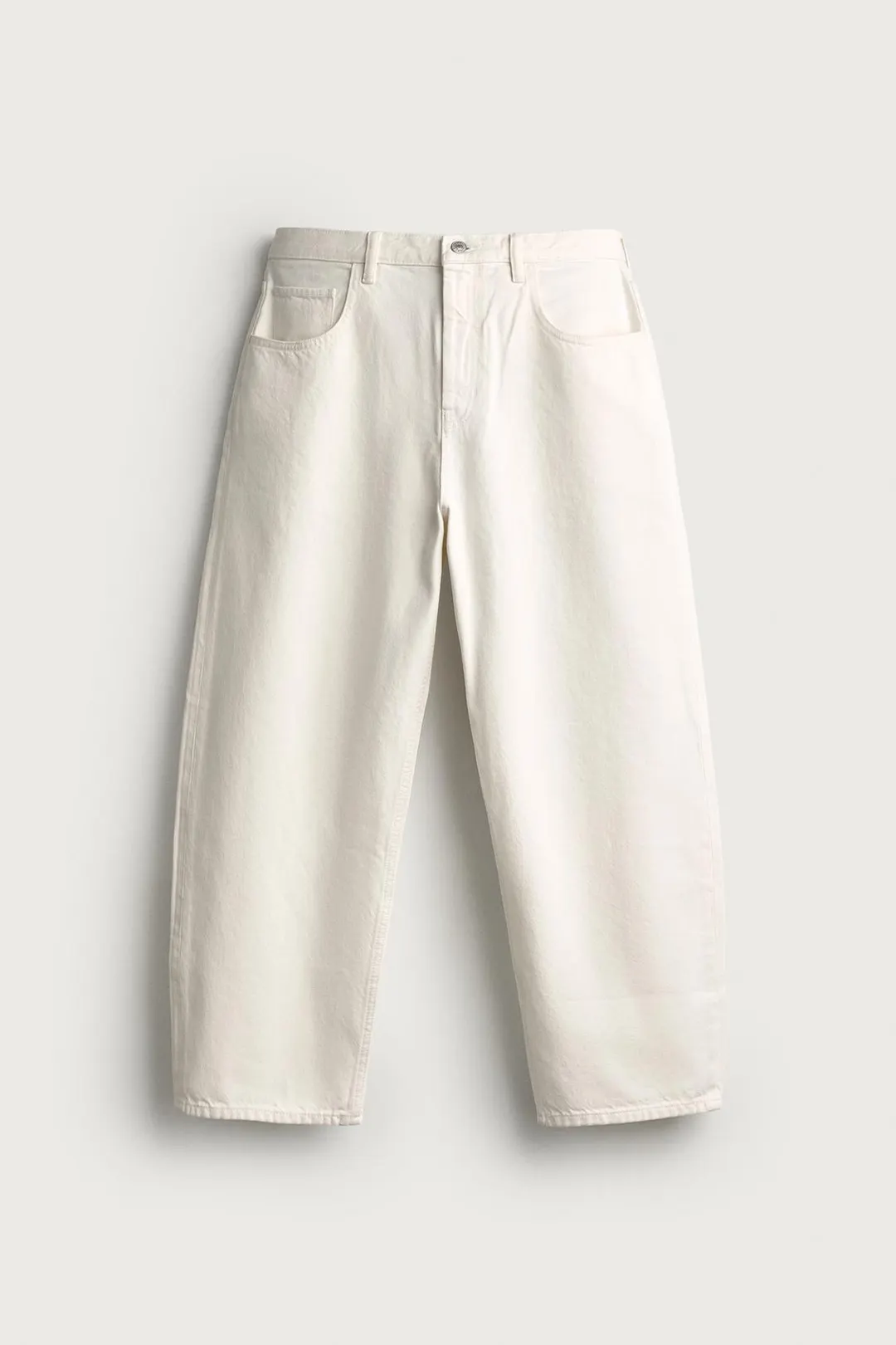 Широкие джинсы зауженного кроя, Zara