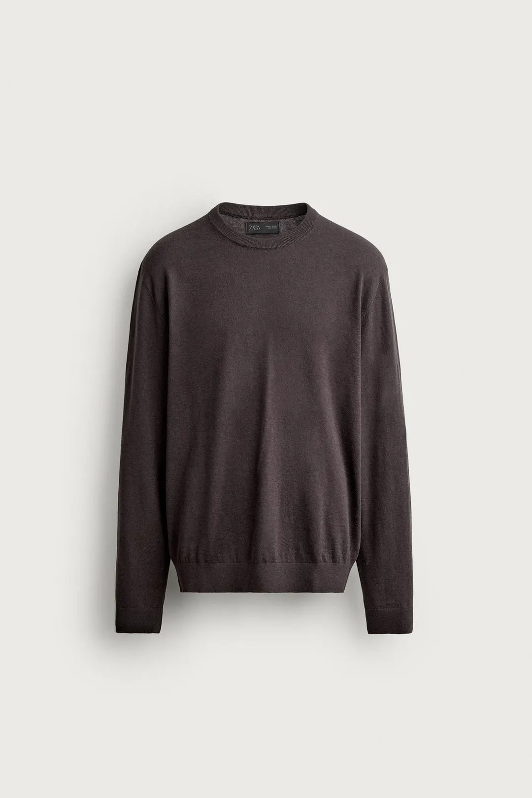 Джемпер прямого кроя из хлопка и кашемира, Zara