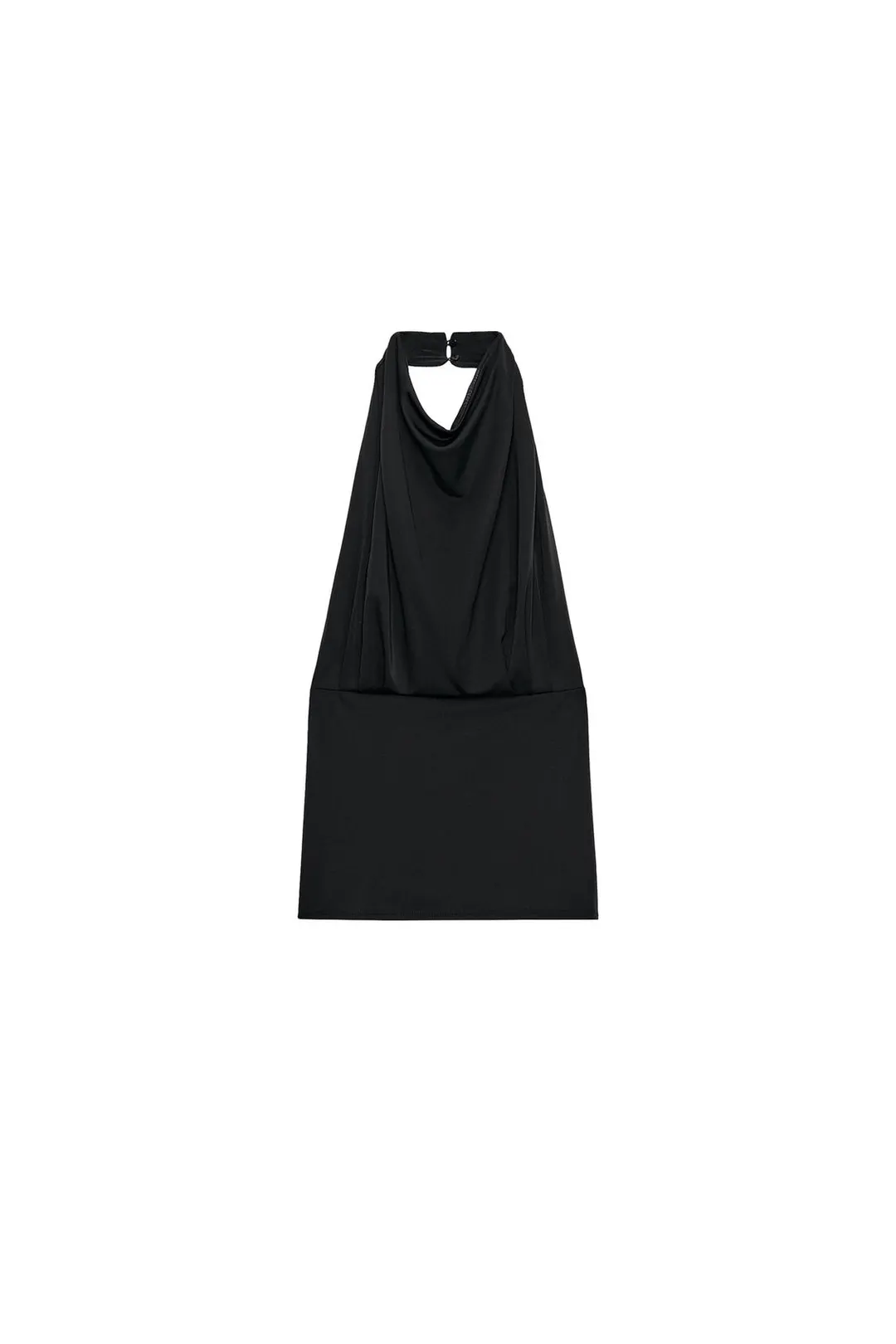 Струящийся топ с драпировкой, Zara