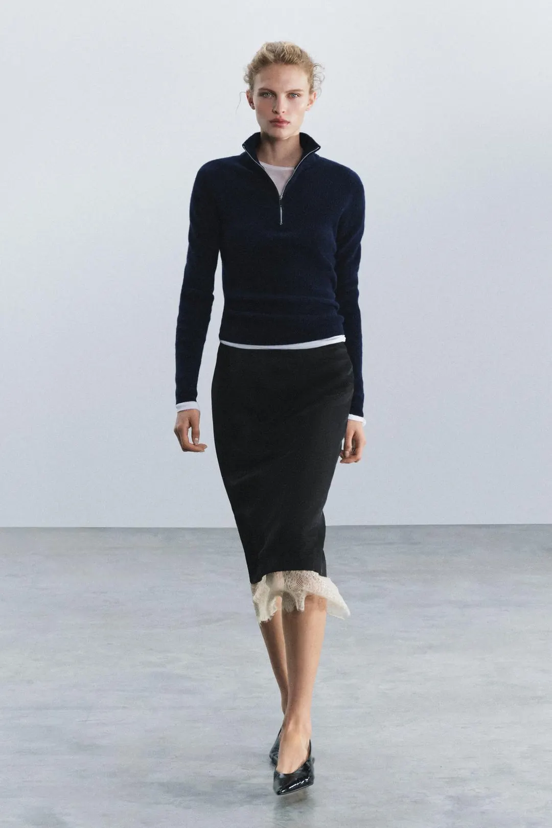 Юбка кружевная ZW Collection, Zara