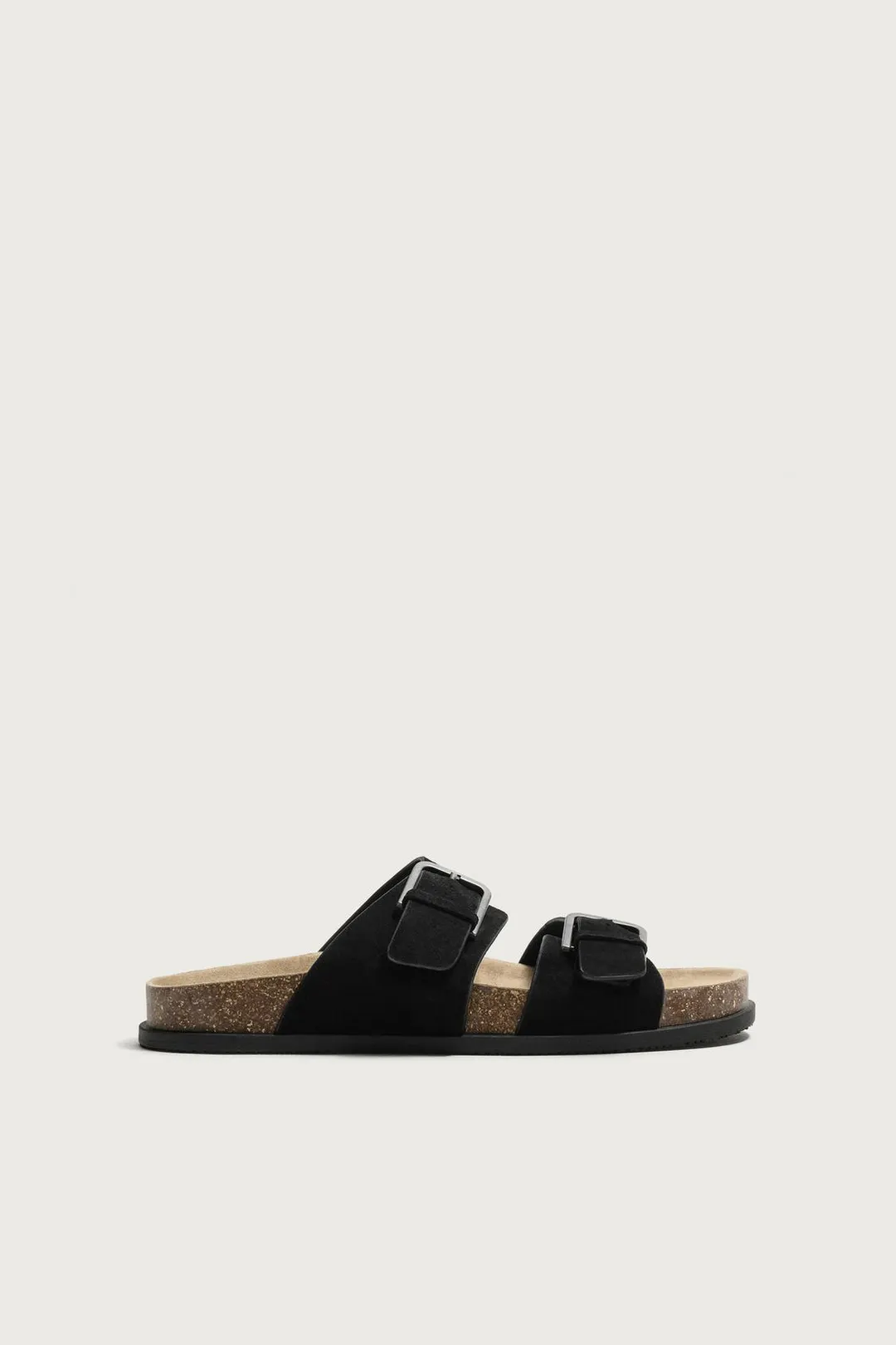 Сандалии из кожи с ремешками, Zara