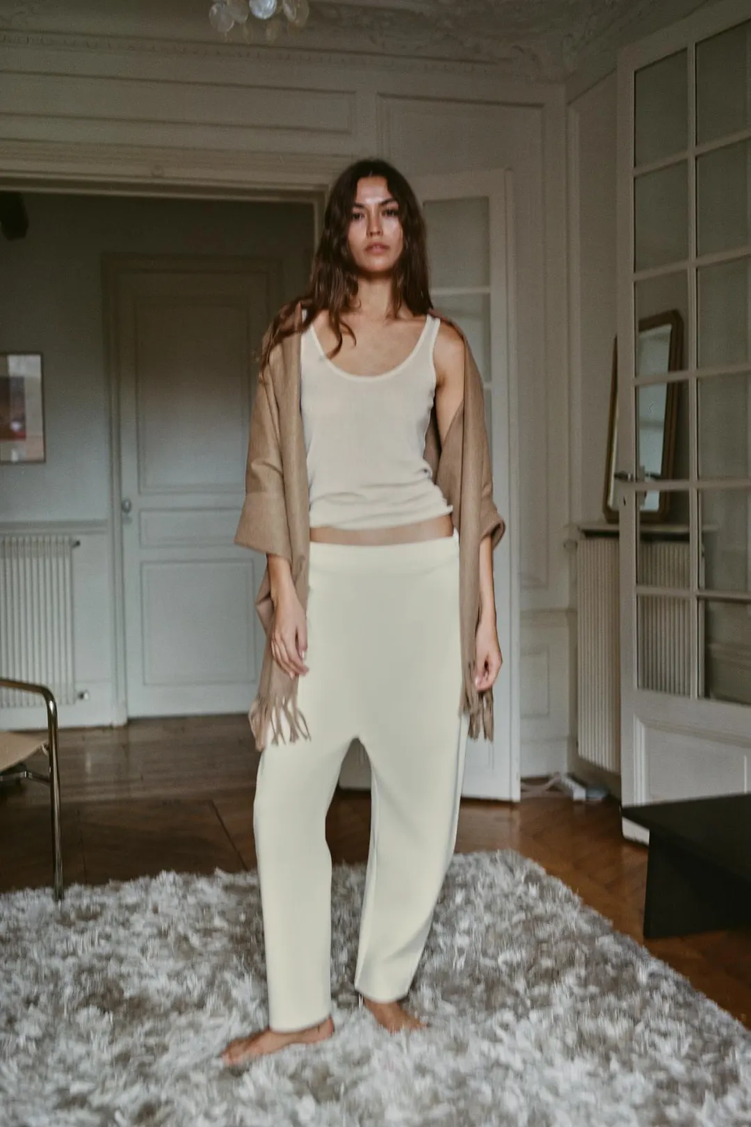 Брюки с низкой посадкой, Zara