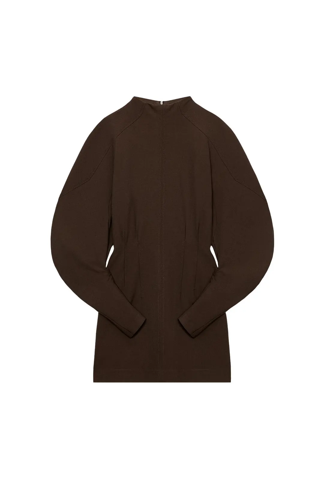 Платье мини с объемными рукавами, Zara